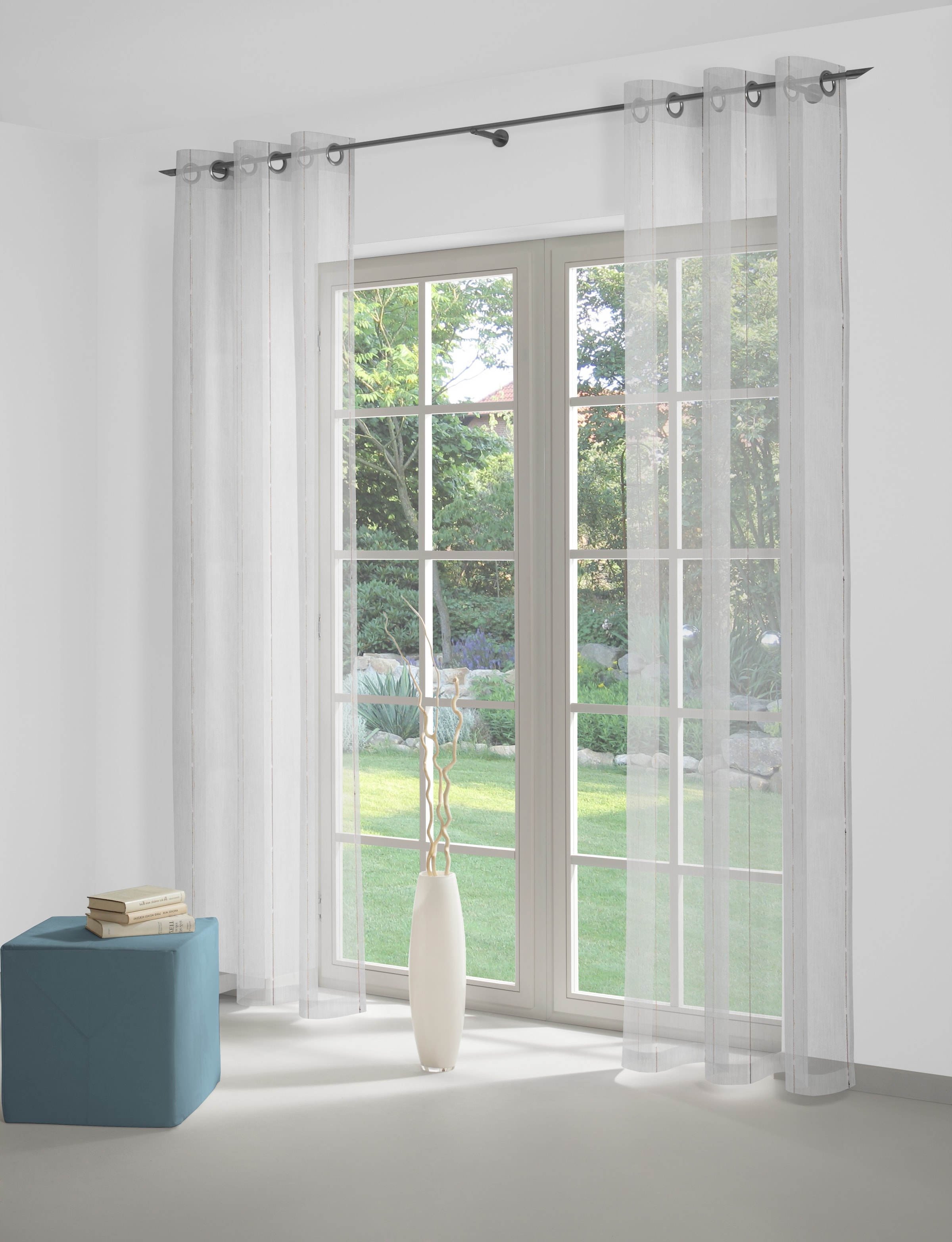 Wirth Gardine »Lizzy« Ösen 1 Stk. tlg. günstig online kaufen