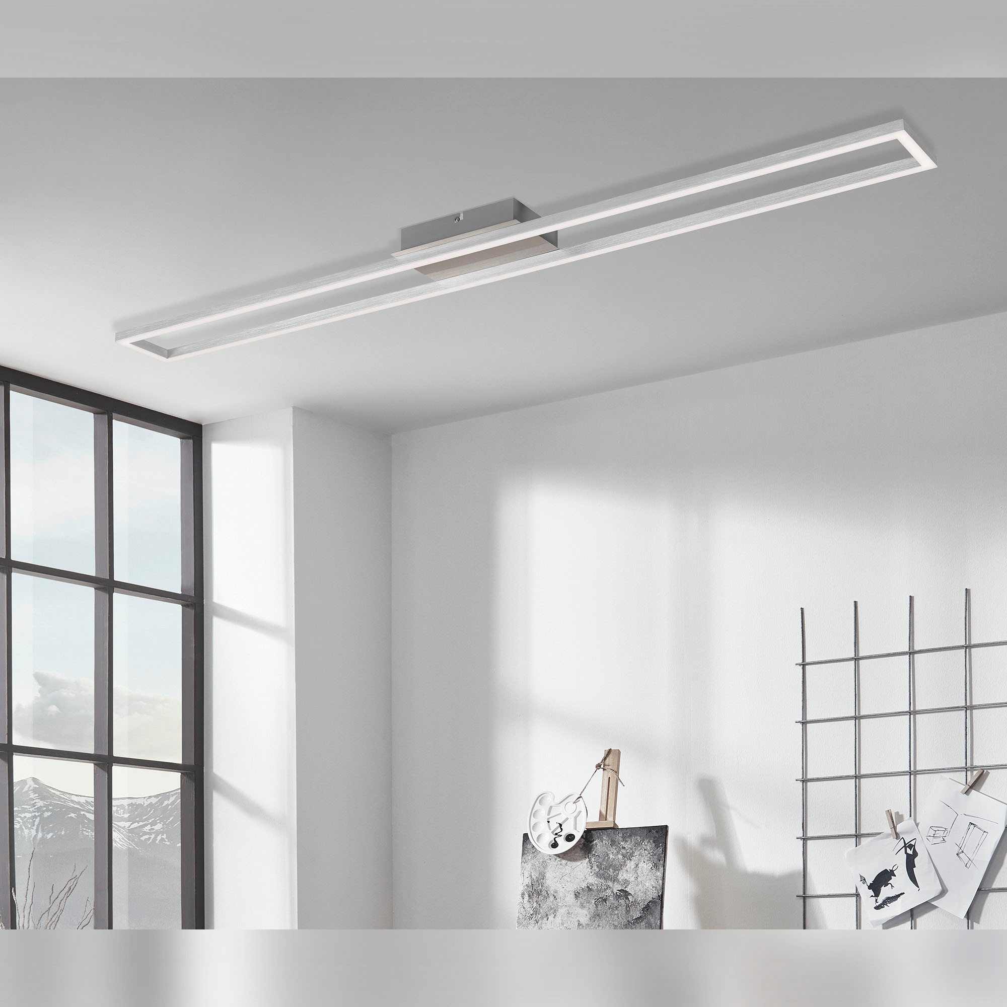 Briloner Leuchten LED Deckenleuchte »3094012 FRAME«, Leuchtmittel LED-Board günstig online kaufen