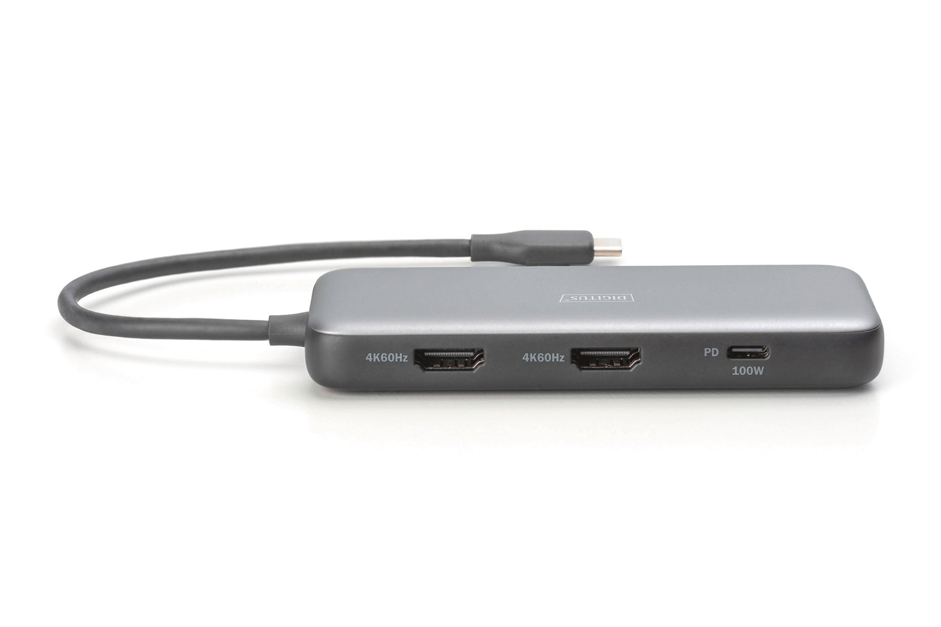 Digitus Laptop-Dockingstation »USB-C Docking Station, 8-Port, HDMI, USB, RJ45, SD«