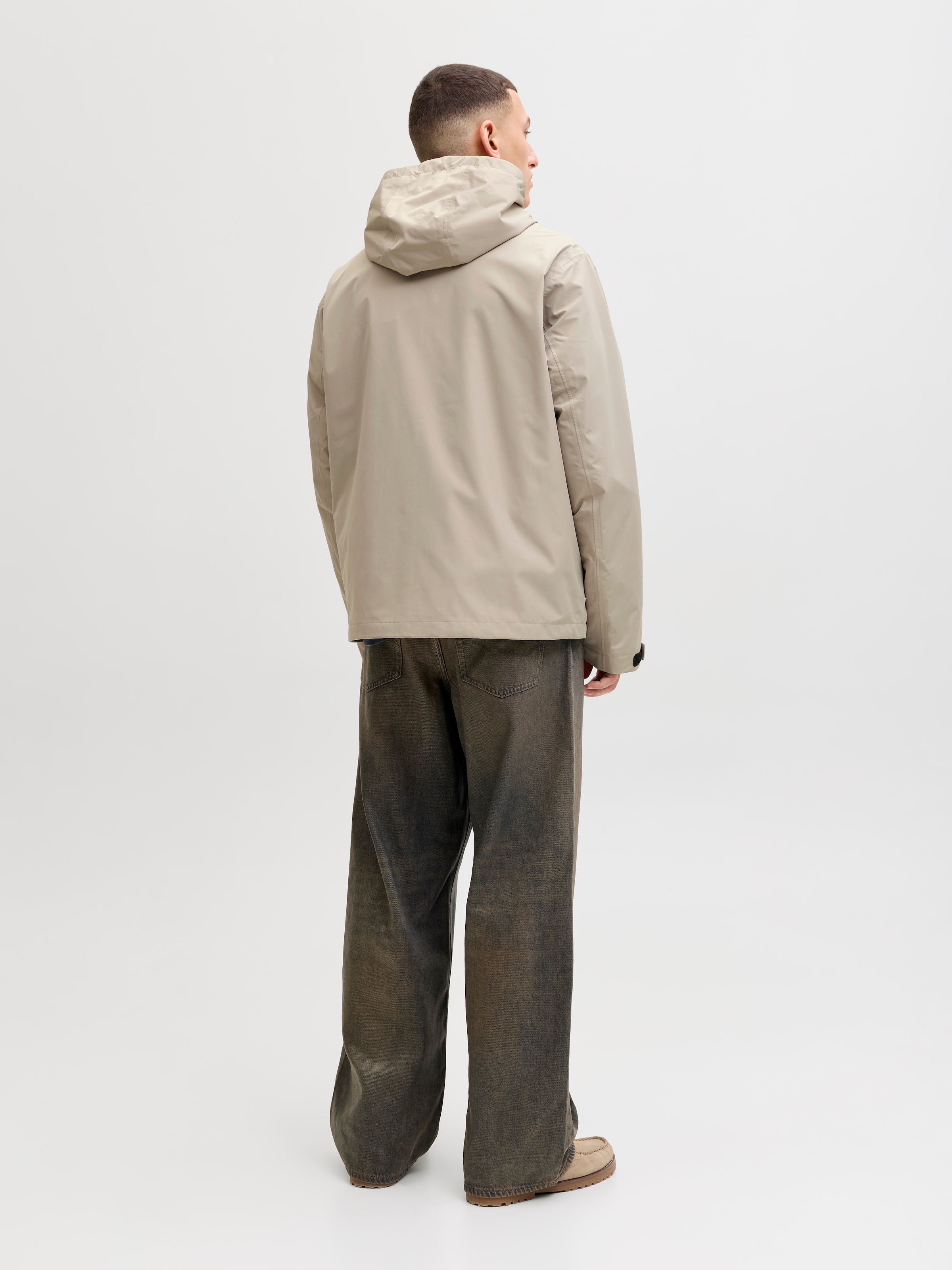 Jack & Jones Outdoorjacke »JJEFLYNN FUNCTIONAL JACKET NOOS« mit Kapuze mit Kordelzug