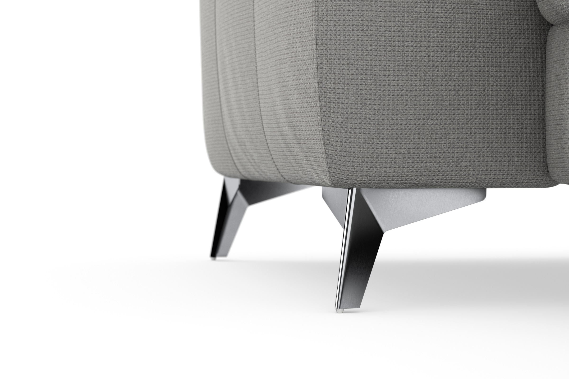 sit&more Ecksofa »Sinatra L-Form«, mit Recamiere, optinal mit Kopfteilverstellung und Armteilfunktion