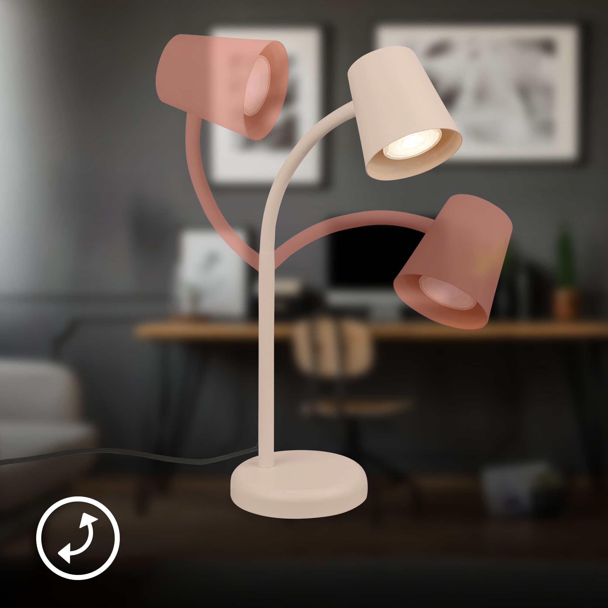 Briloner Leuchten LED Tischleuchte »SKRIVA 7476011«