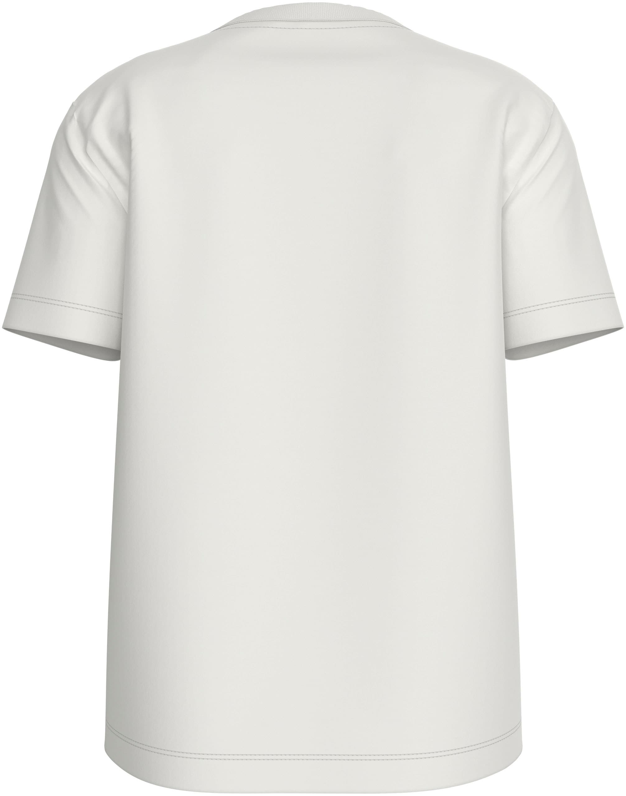 Calvin Klein Jeans Plus T-Shirt »PLUS DIFFUSED CK REGULAR TEE«, in Großen Größen und mit Logomarkenlabel