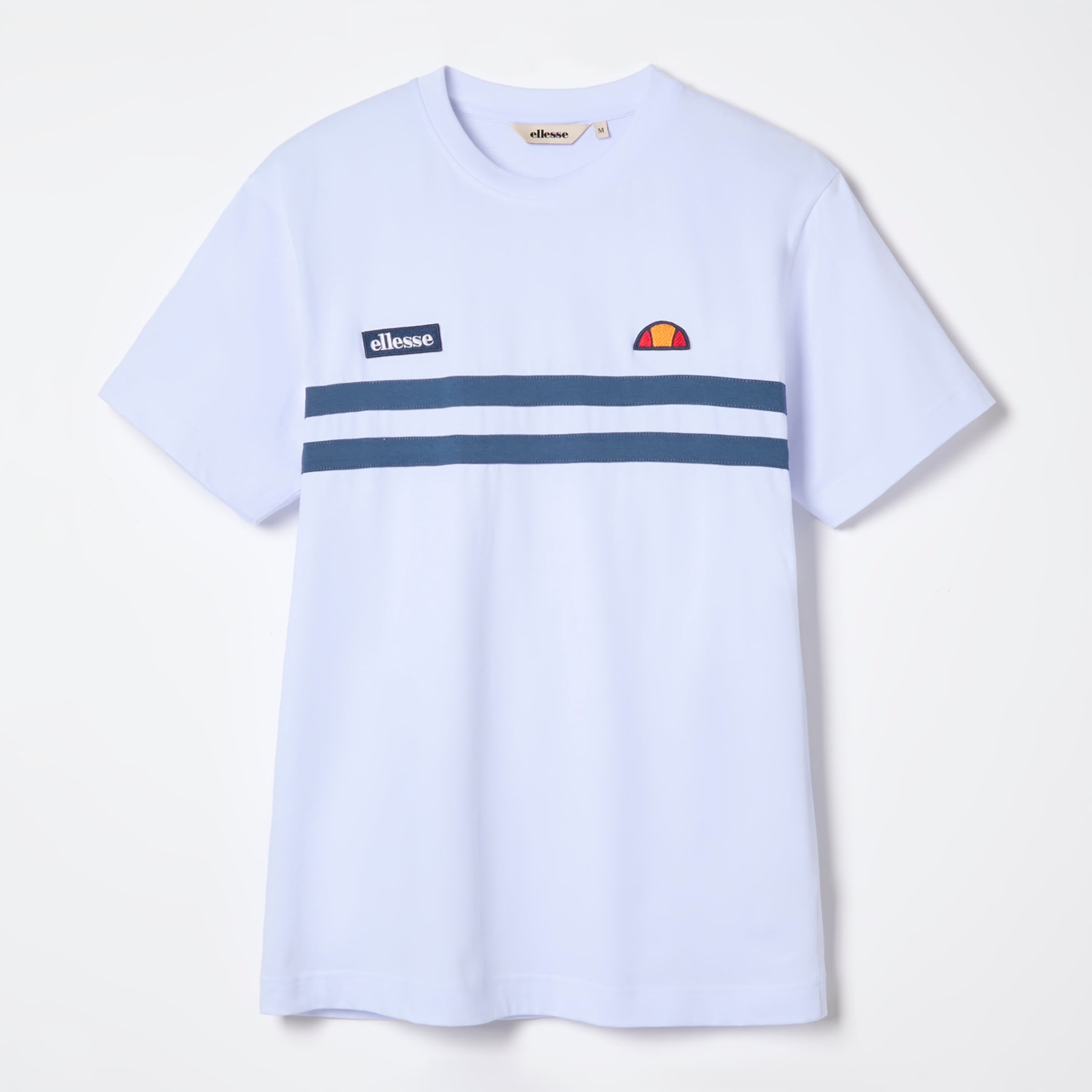 Ellesse T-Shirt »VENIRE TEE« Kurzarm, mit Rundhalsausschnitt, aus Baumwolle, normale Länge