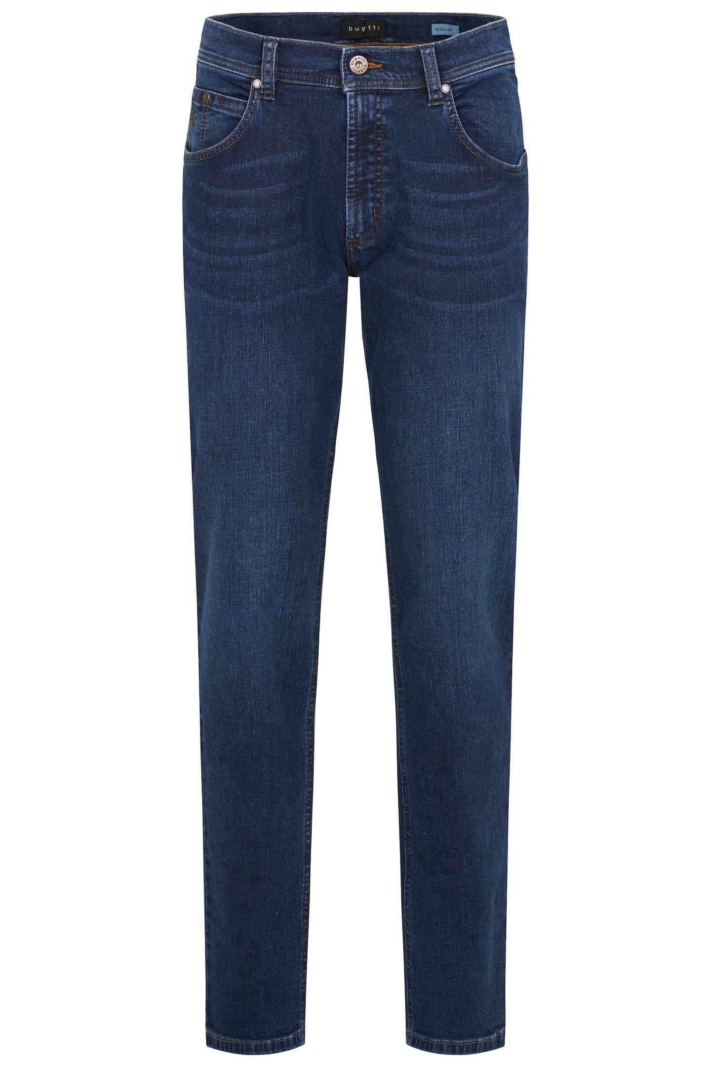 bugatti 5-Pocket-Jeans »Regular Fit«, aus Authentic Denim mit Stretch-Komfort