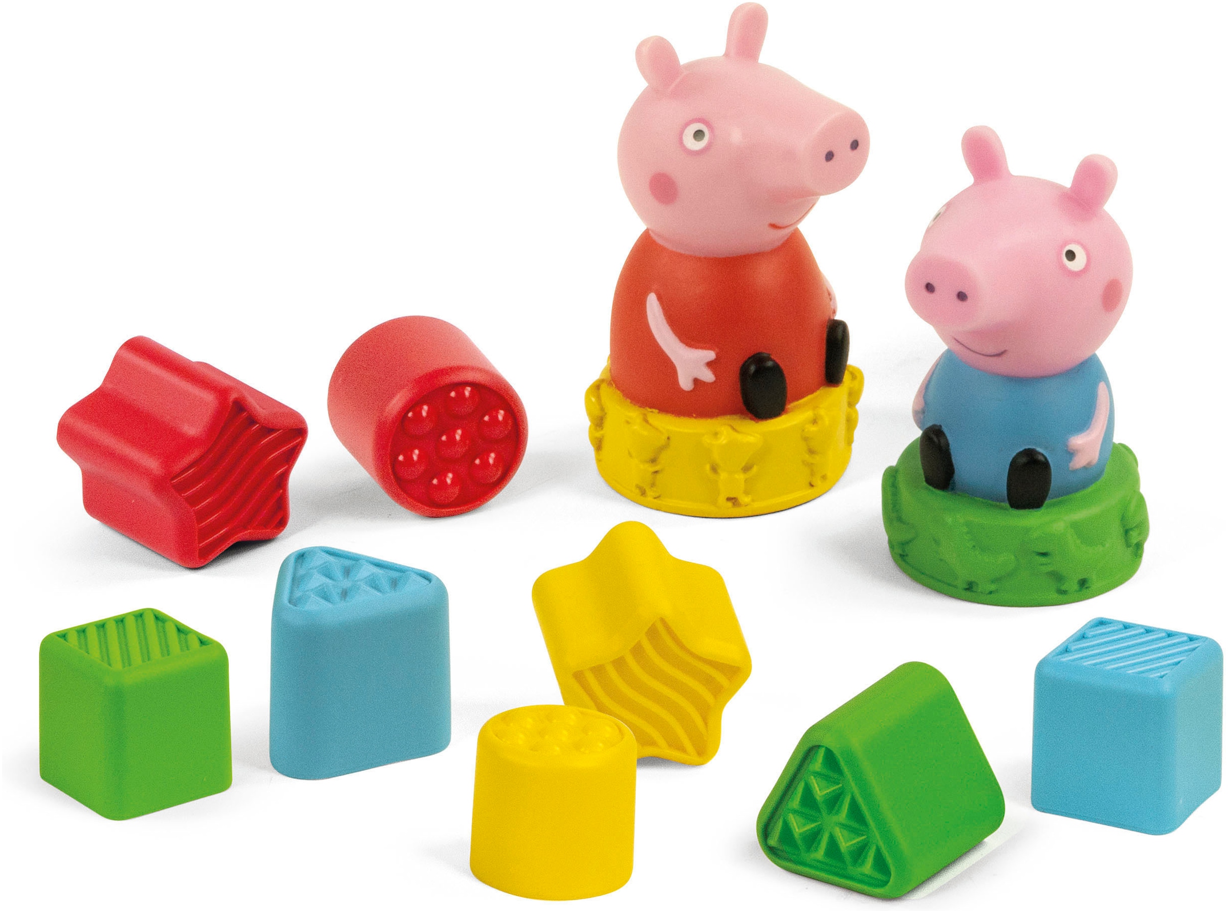 Clementoni® Steckspielzeug »Baby Clementoni, Peppa Pig, Formensortier-Bus«, Made in Europe