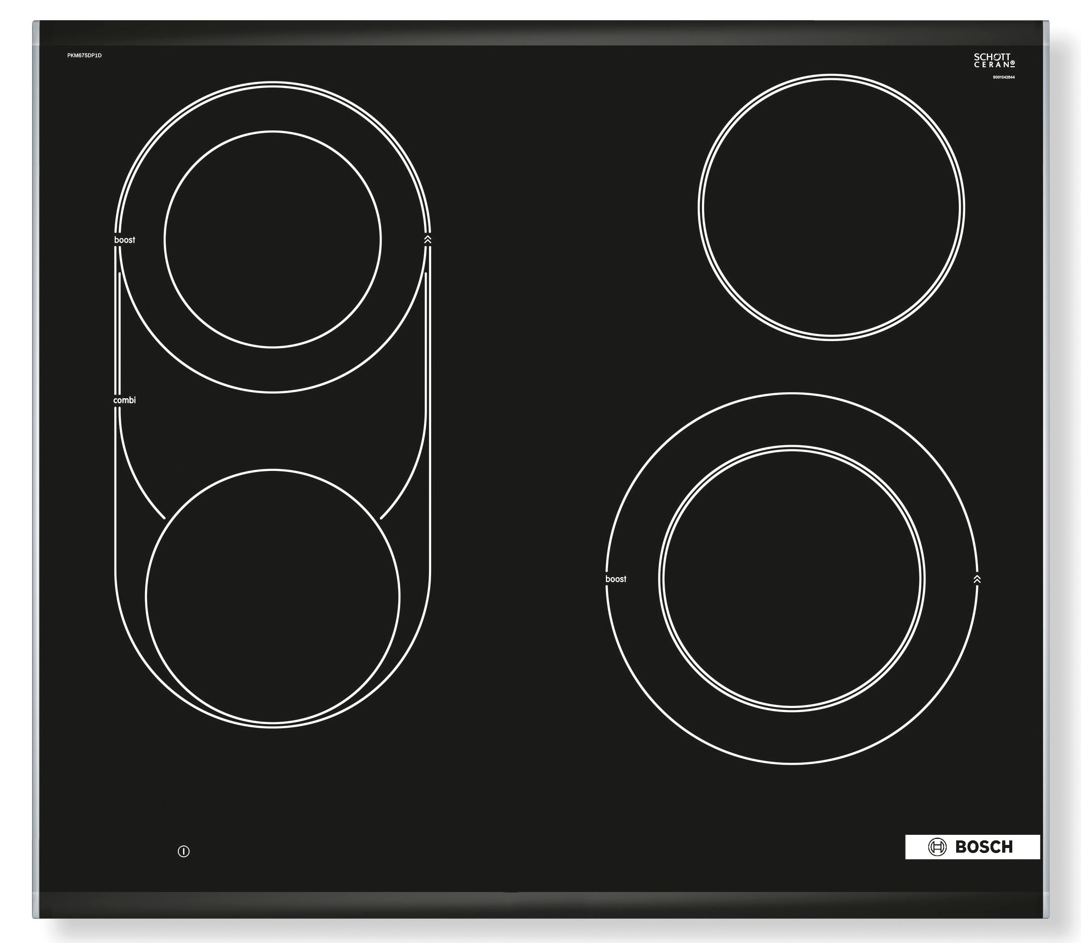 BOSCH Elektro-Kochfeld von SCHOTT CERAN® »PKM675DP1D«, mit Powerboost-Funkt günstig online kaufen