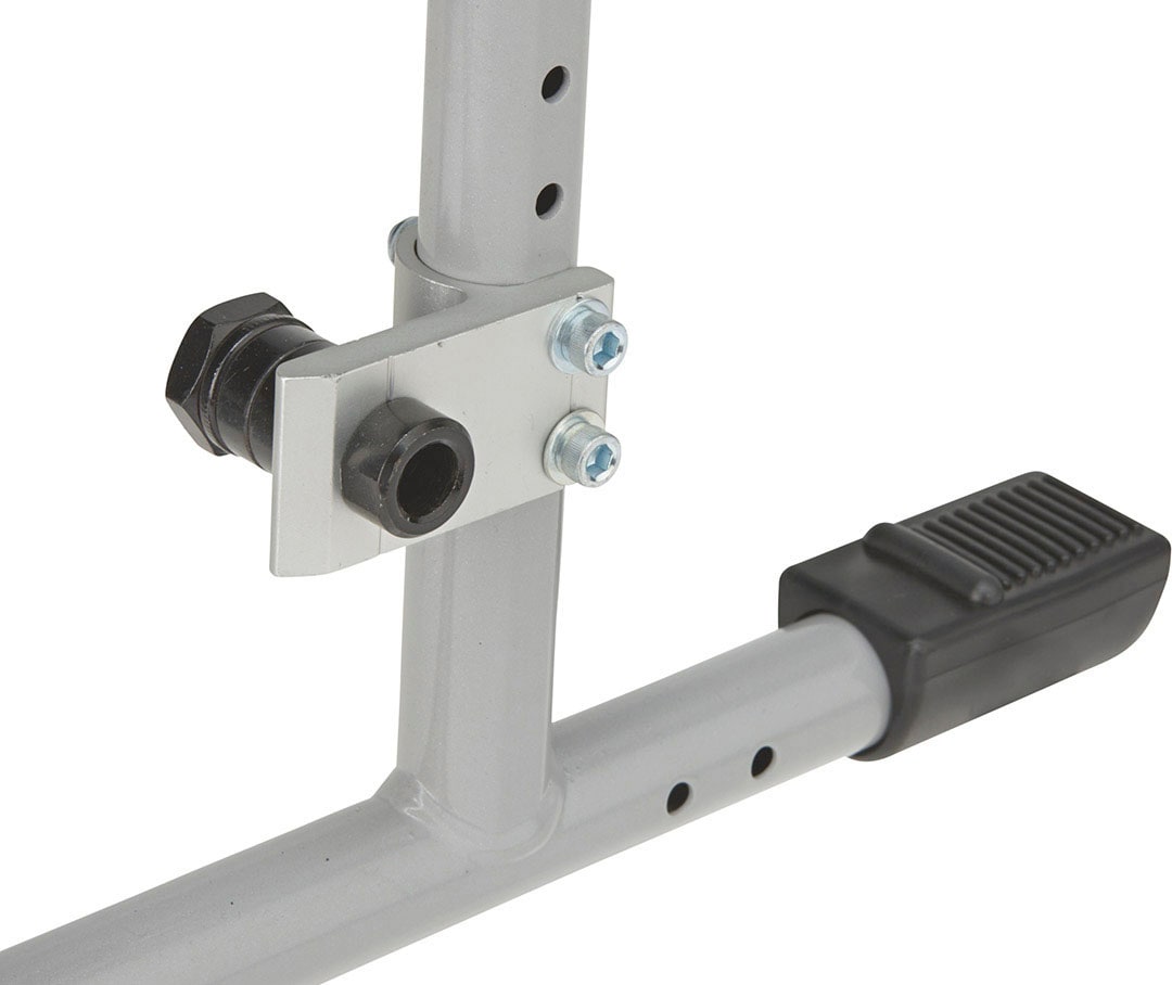 Bischoff & Bischoff Transportrollstuhl »S-Eco 300, variable Sitzbreiten«, abschwenkbare Beinstützen, Ankipphilfe