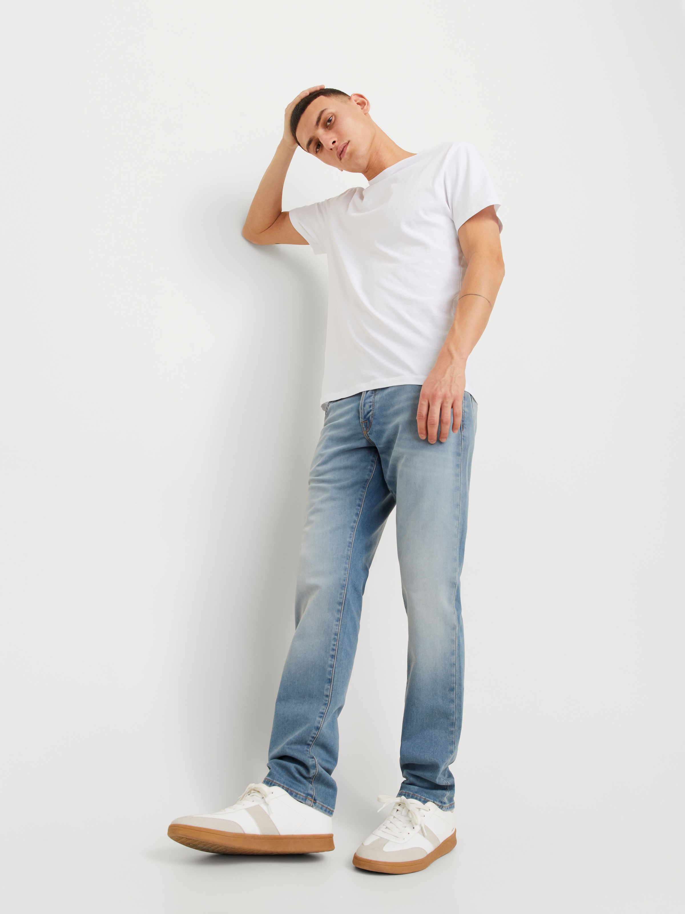 Jack & Jones Tapered-fit-Jeans »JJIMIKE JJFOX I.K. GE 42«