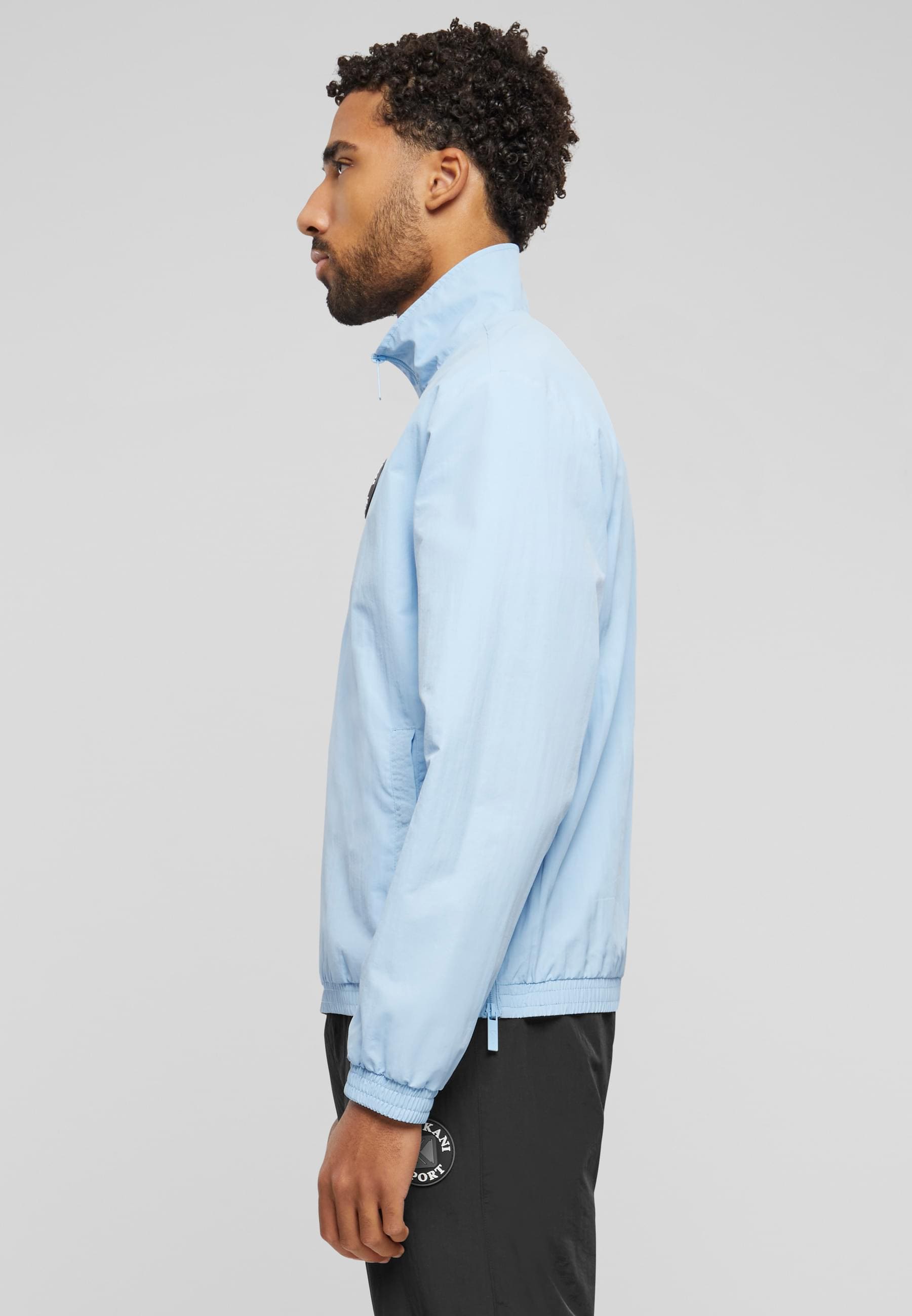 Karl Kani Allwetterjacke »Karl Kani Herren KM241-045-1 Karl Kani OG Track Troyer« 1 Stk. tlg. ohne Kapuze