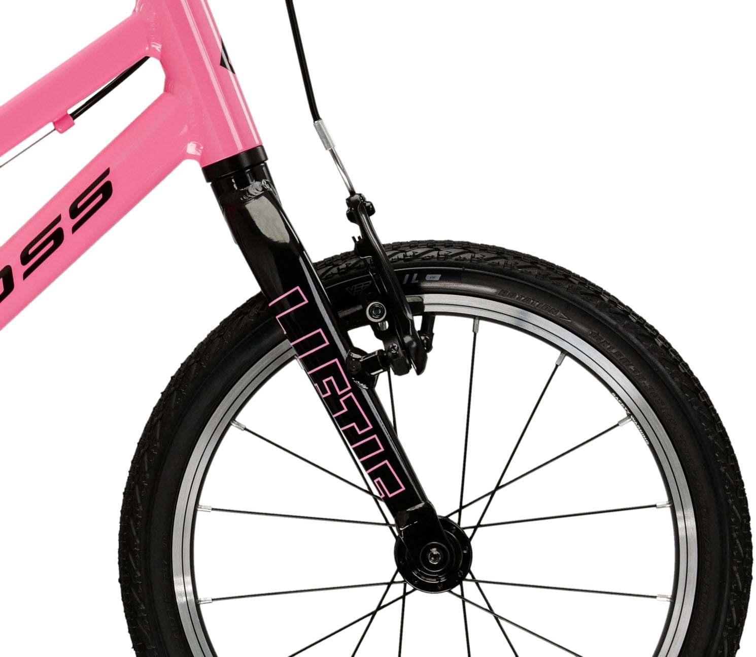 Kross Kinderfahrrad »KROSS Kinderrad Lightweight Liftie 16" rosa«, 1 Gang, ohne Schaltung