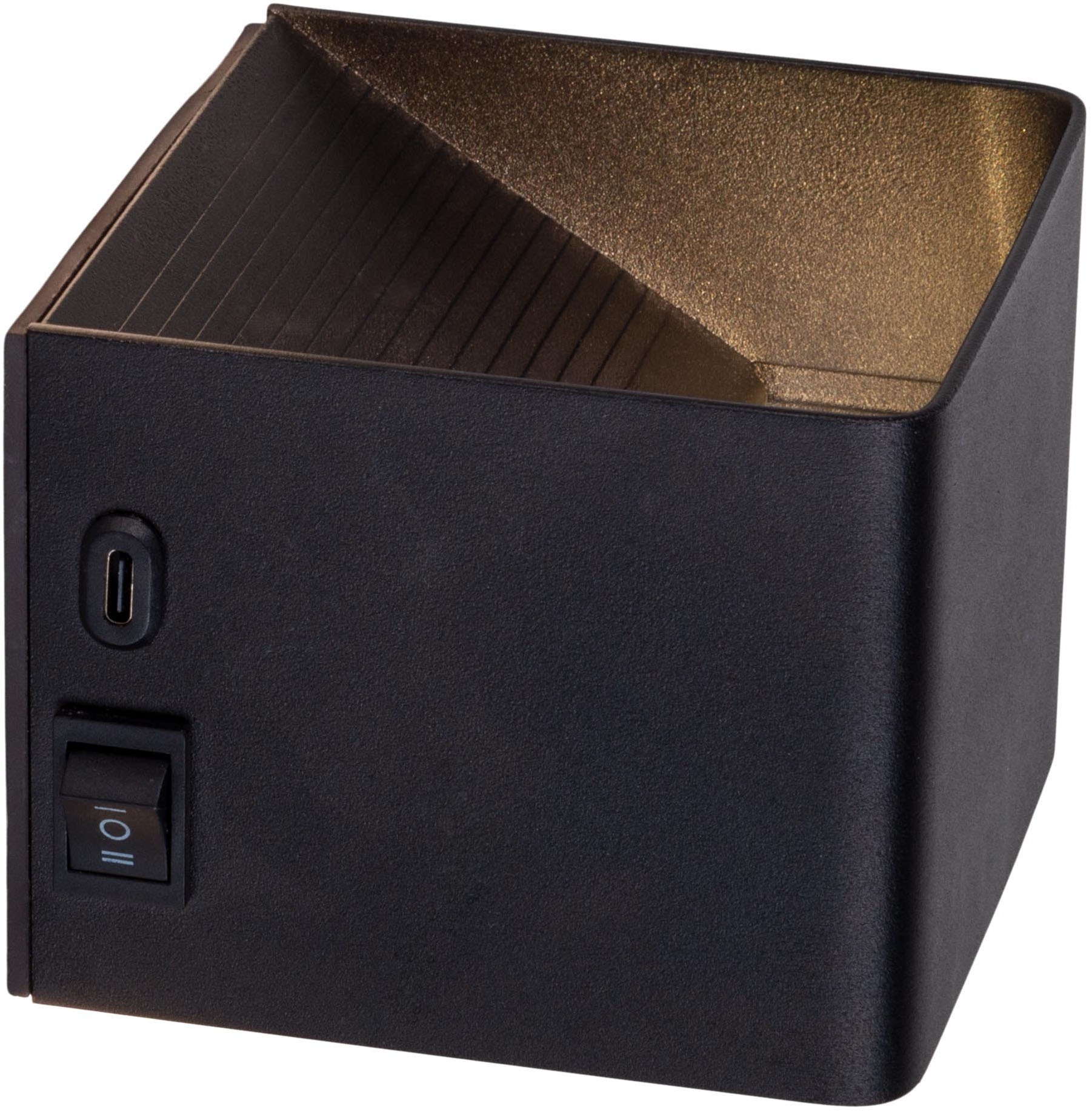 näve LED Wandleuchte »Cube«, 1 flammig, Leuchtmittel LED-Modul | LED fest integriert, Akku, magnetisch, Bewegungssensor, Memory, USB-C, Kippschalter