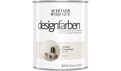 SCHÖNER WOHNEN FARBE Wand- und Deckenfarbe »designfarben«