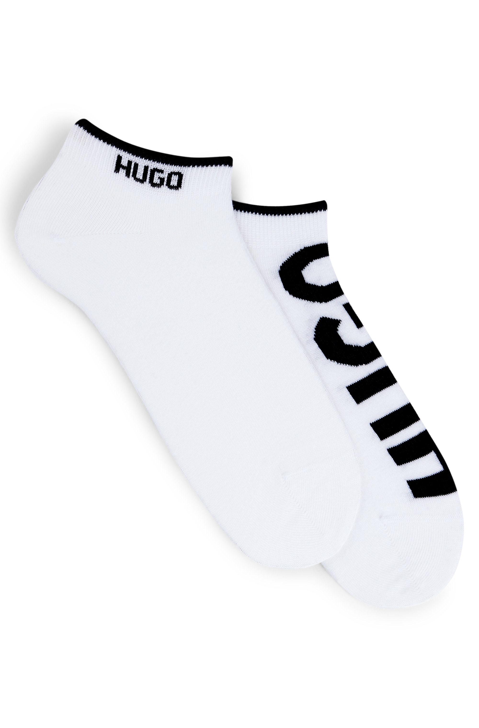 BOSS Businesssocken »2P AS Logo CC« Packung, 2er Pack, 2 Stk. tlg. mit großem HUGO Logo-Schriftzug