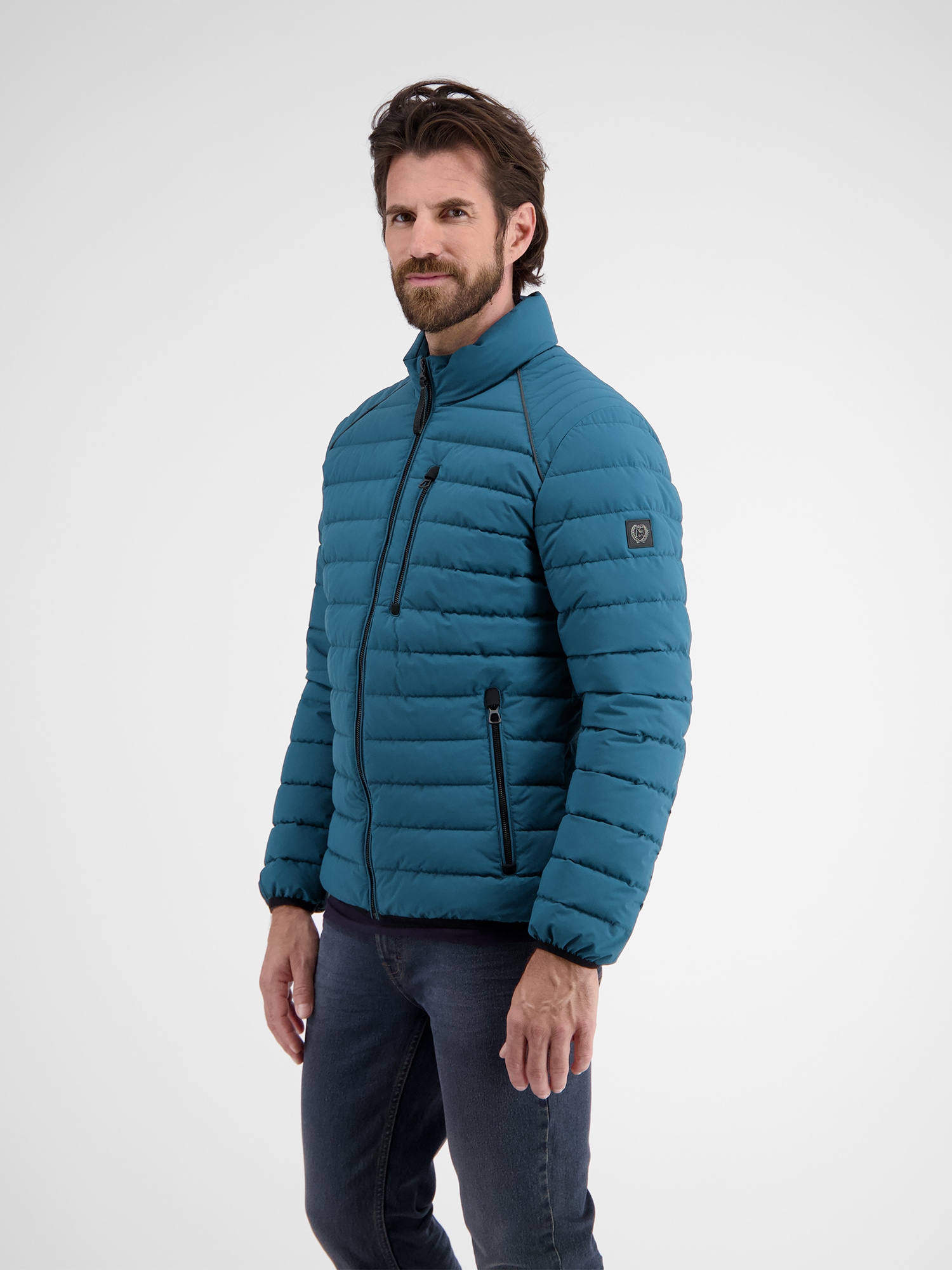 LERROS Steppjacke »LERROS Leichte Herren Funktions-Steppjacke«, ohne Kapuze, Wasser- und windabweisend