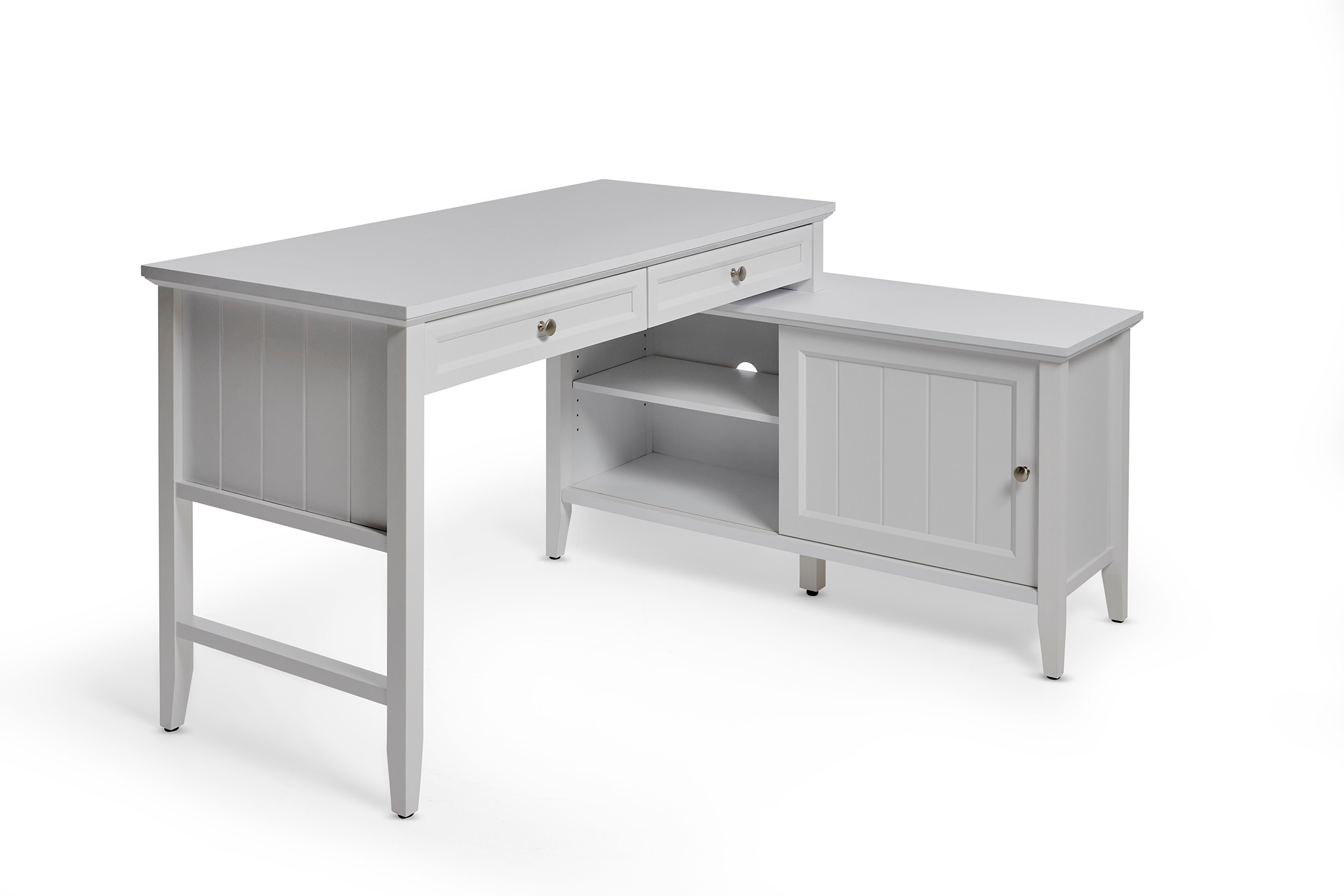 Jahnke Eckschreibtisch »CLASSIC C 145 E«, wechselseitig montierbar, mit Sch günstig online kaufen
