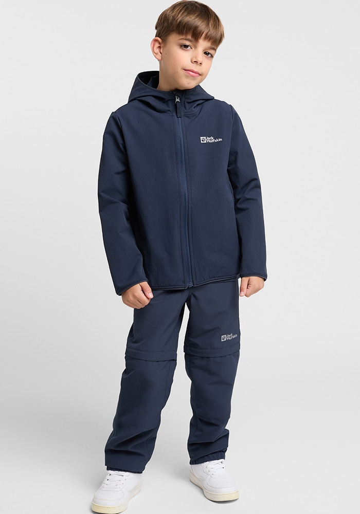 Jack Wolfskin Softshelljacke »SOLYD JACKET K«, mit Kapuze