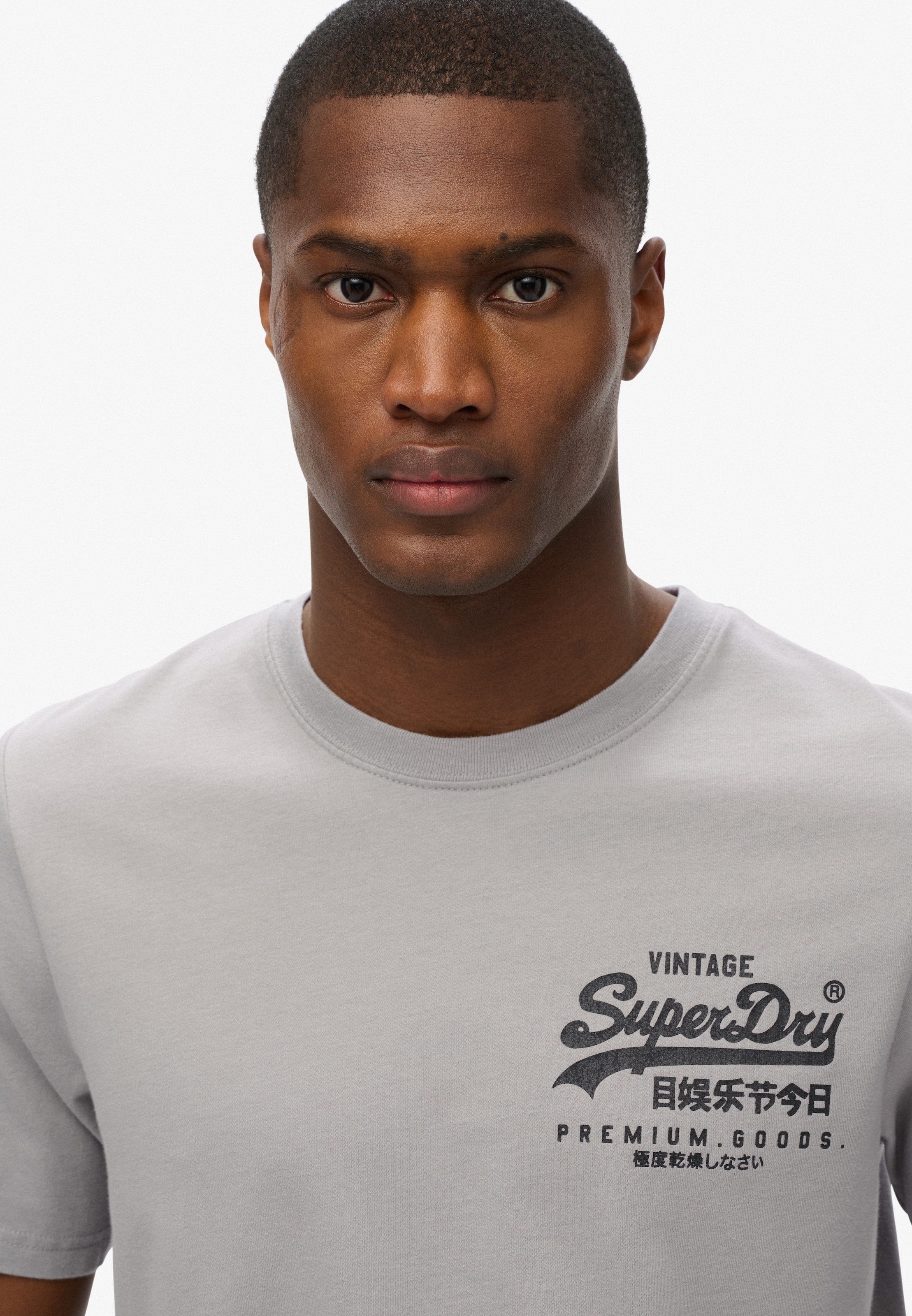 Superdry Rundhalsshirt »VL TOKYO RELAXED TEE«, mit coolem Tattoo-Print