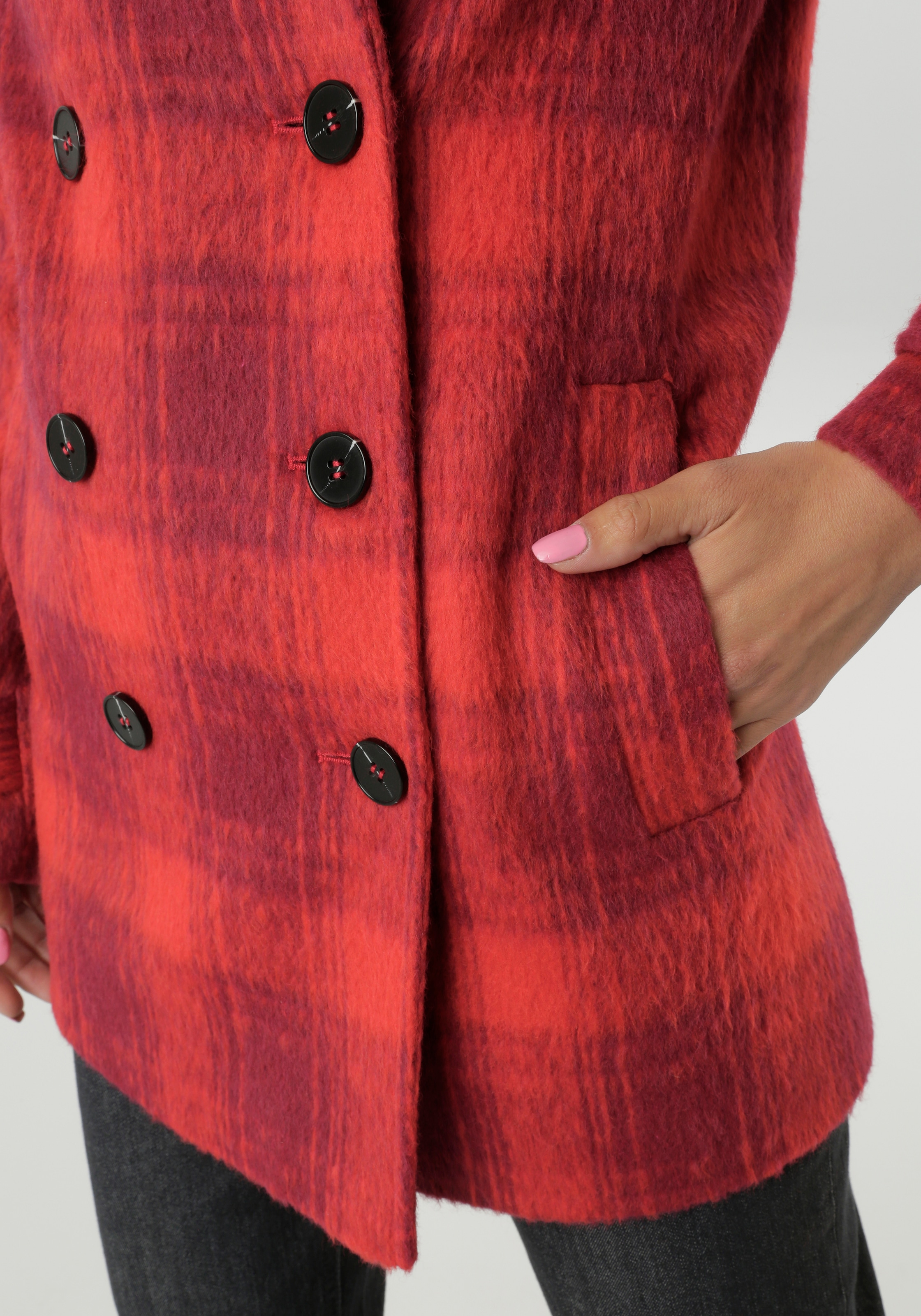 Aniston SELECTED Cabanjacke, ohne Kapuze, mit zwei Eingriffstaschen - NEUE KOLLKEKTION