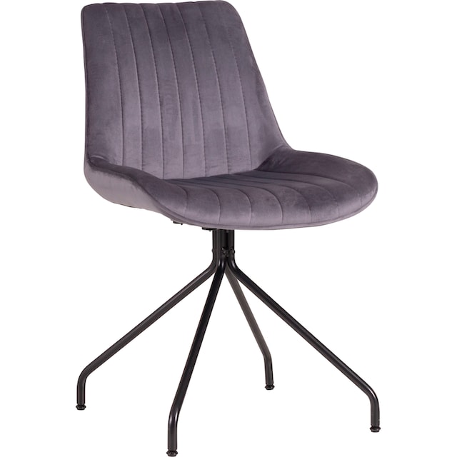 Homexperts Stuhl »MERLE 01 VS (94010)«, Samt, 360 Grad drehbare Sitzschale  auf Rechnung kaufen