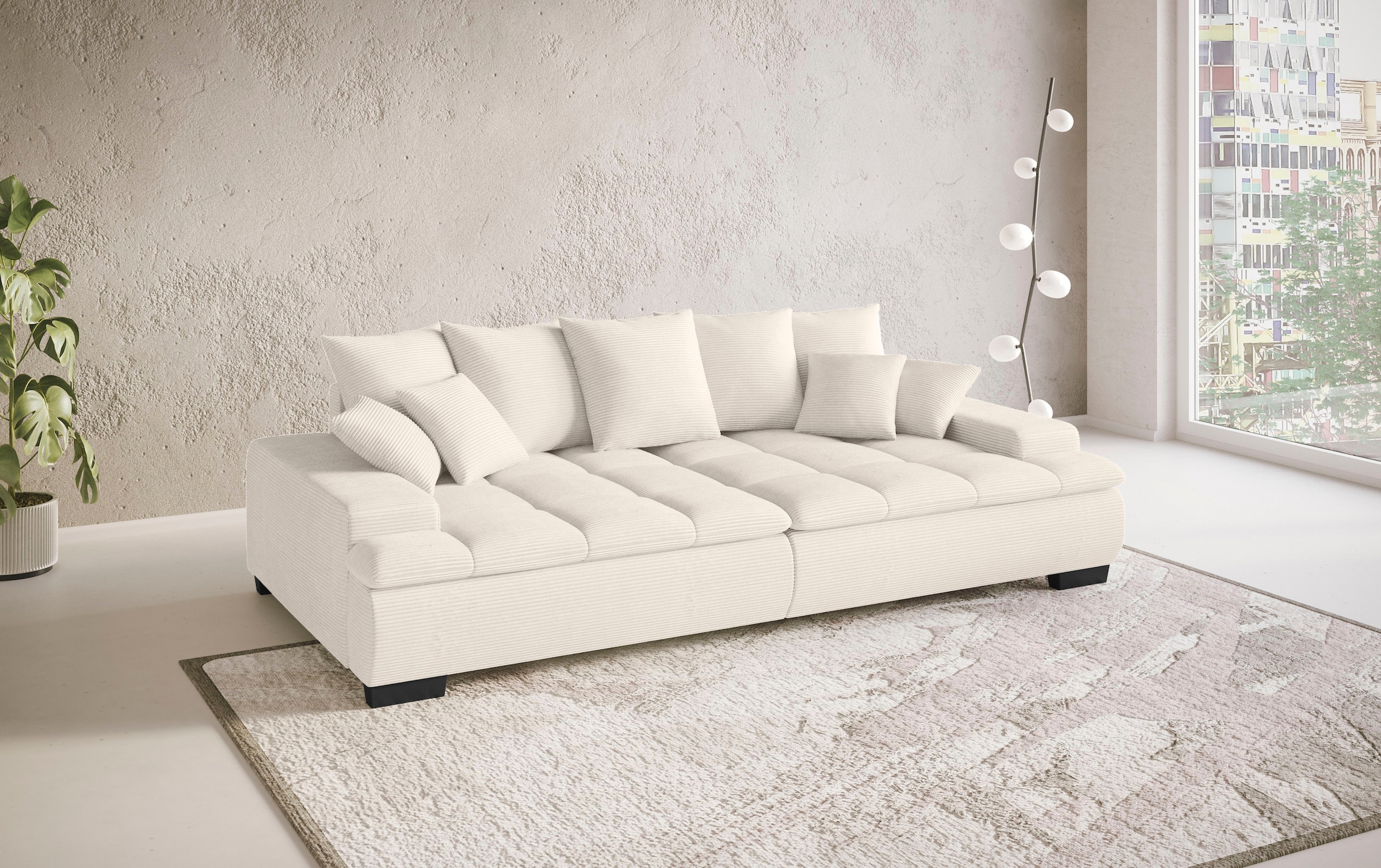 Mr. Couch Big-Sofa »Haiti II«, mit Kaltschaumpolsterung, bis 140 kg belastbar