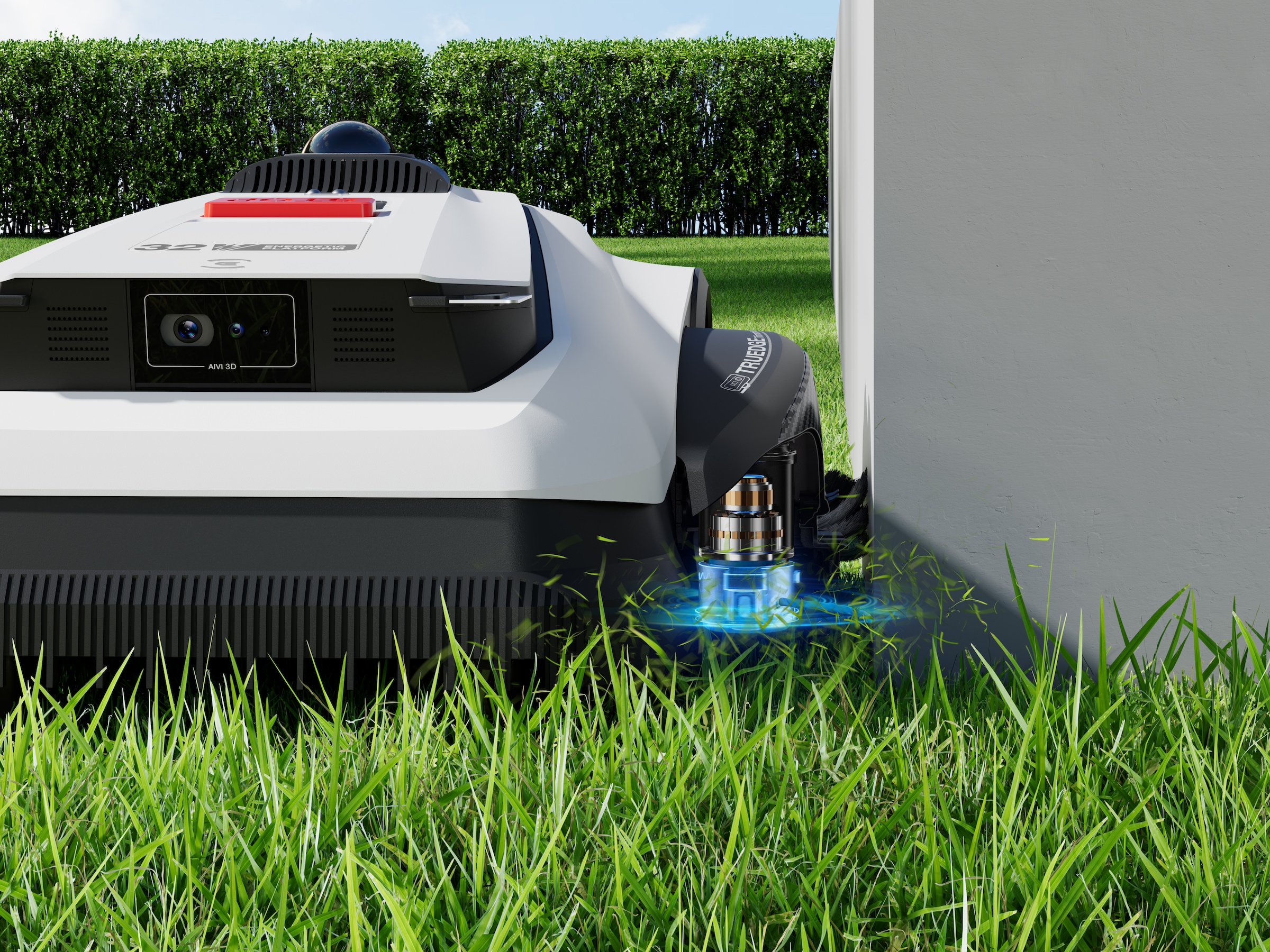 ECOVACS Rasenmähroboter »GOAT A1600 LiDAR PRO« Mäheffizienz von 400 m²/h, Trimmer (8500 rpm),   Dual-LiDAR Navigation, leistungsstarker 32-V Energieplattform