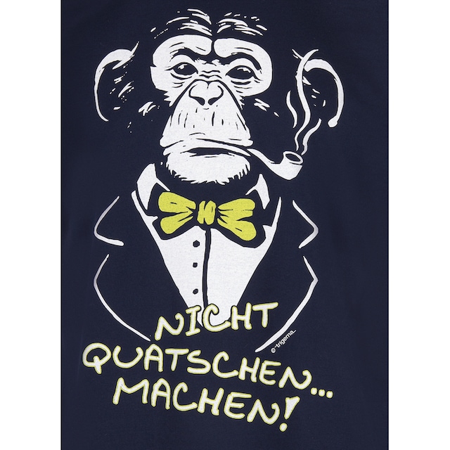 Trigema T-Shirt »TRIGEMA T-Shirt mit Affen-Druckmotiv und Spruch« online  bestellen