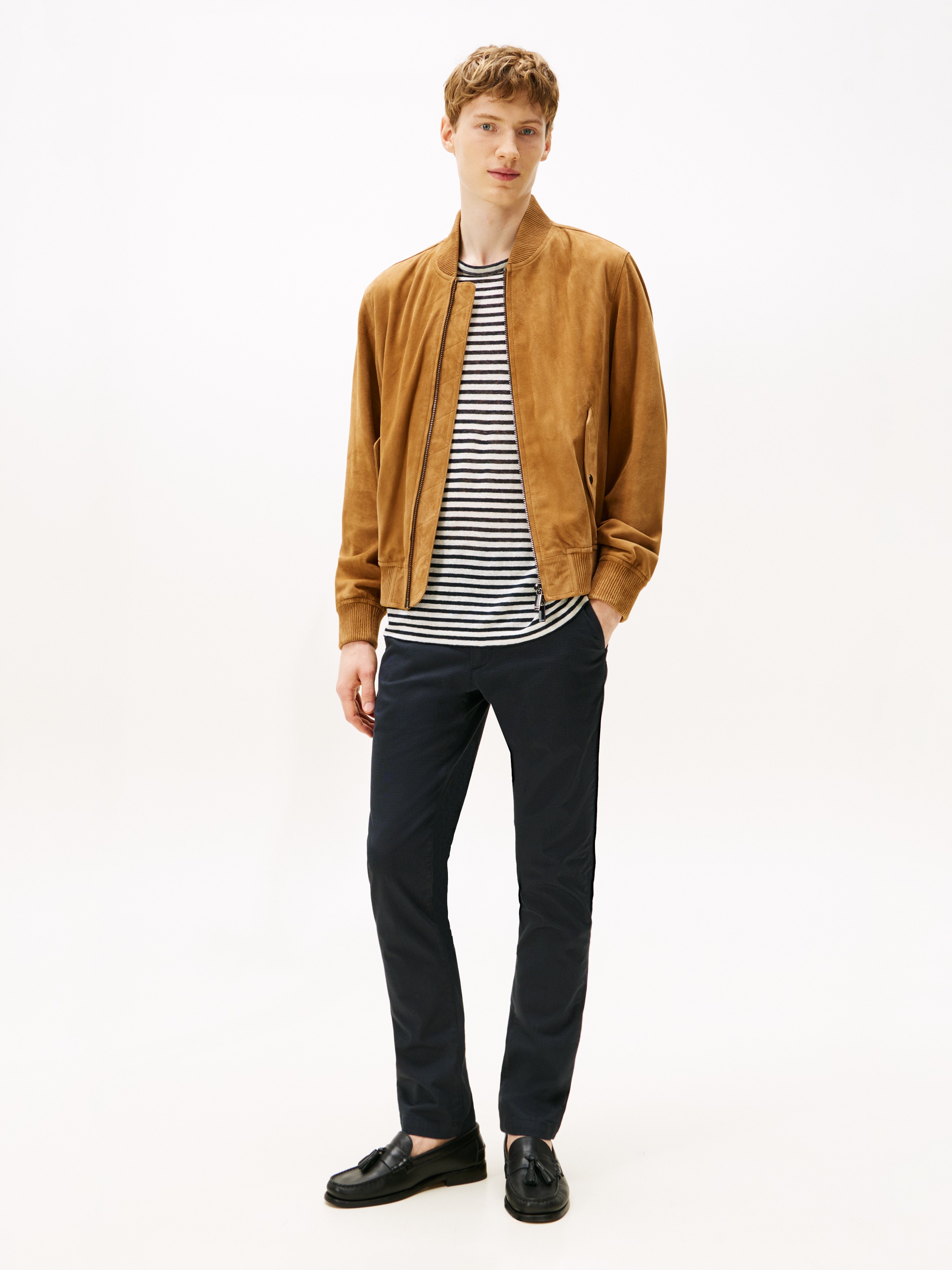 Tommy Hilfiger Chinohose »BLEECKER PRINTED STRUCTURE«, Slim FIT