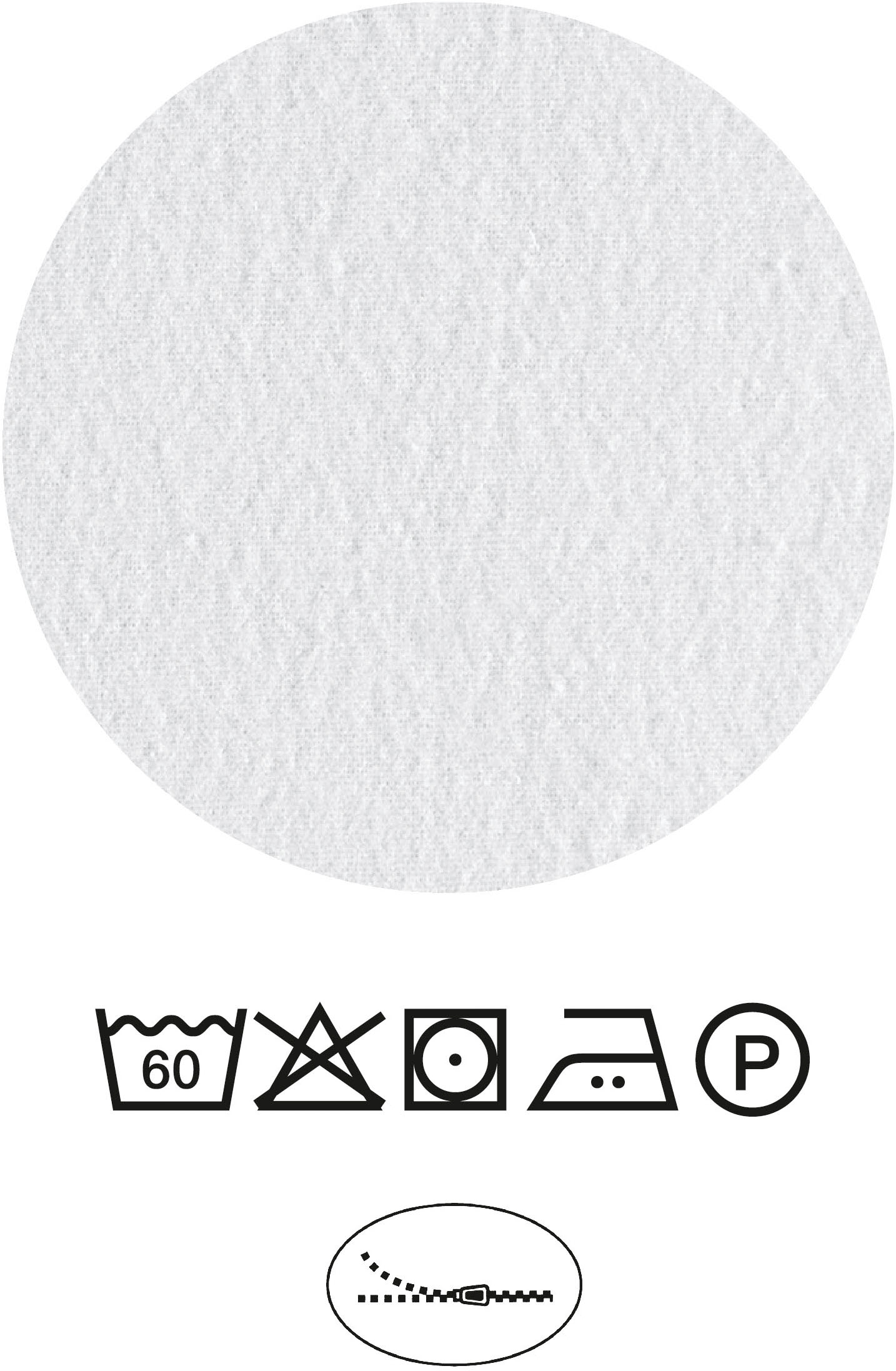 Castell - Markenbettwäsche Bettwäsche »0460125«, Polycotton, hautsympathisch, atmungsaktiv, mit Reißverschlüssen