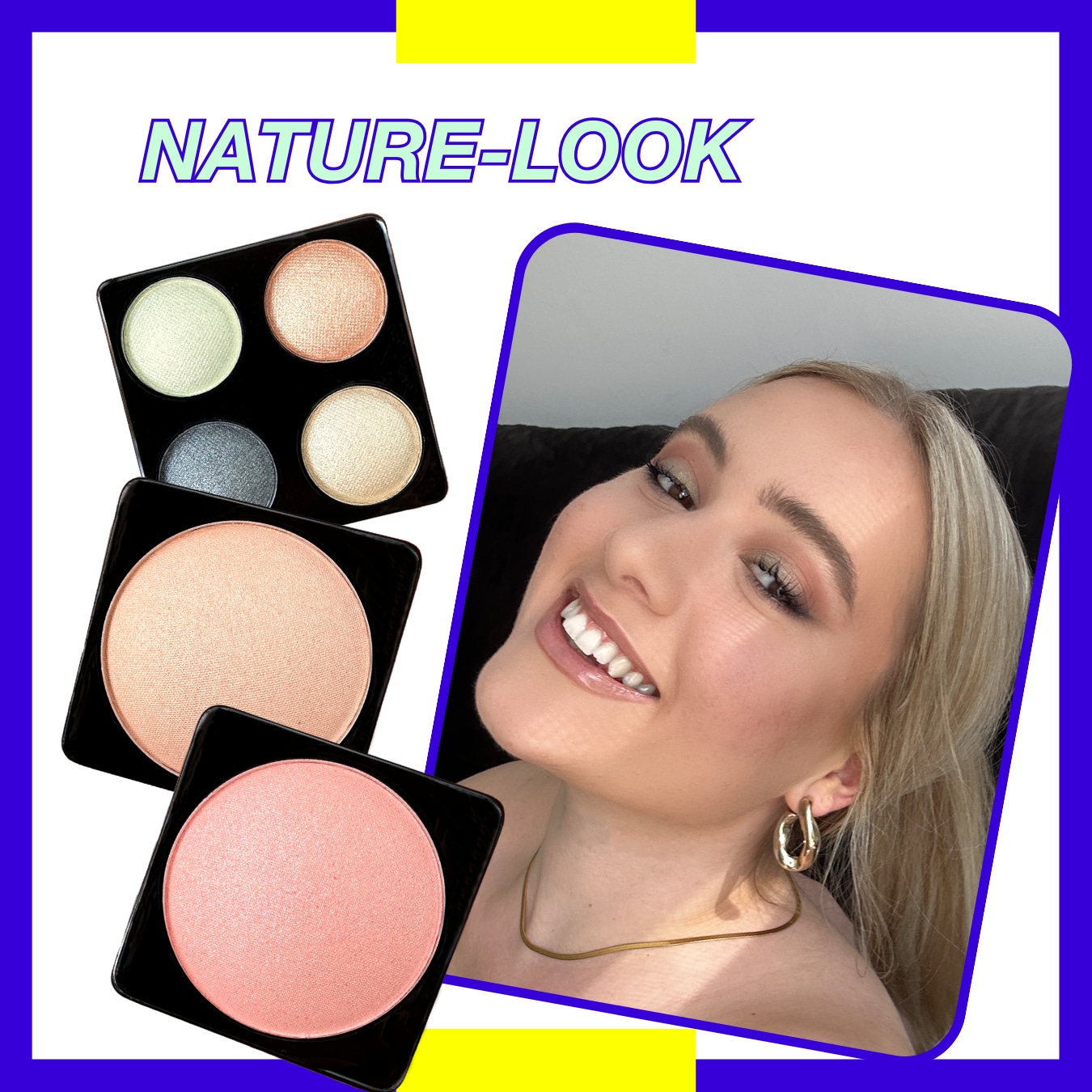 ZMILE COSMETICS Kosmetik-Koffer »Acrylic«, (42 tlg.), vegane Kosmetik