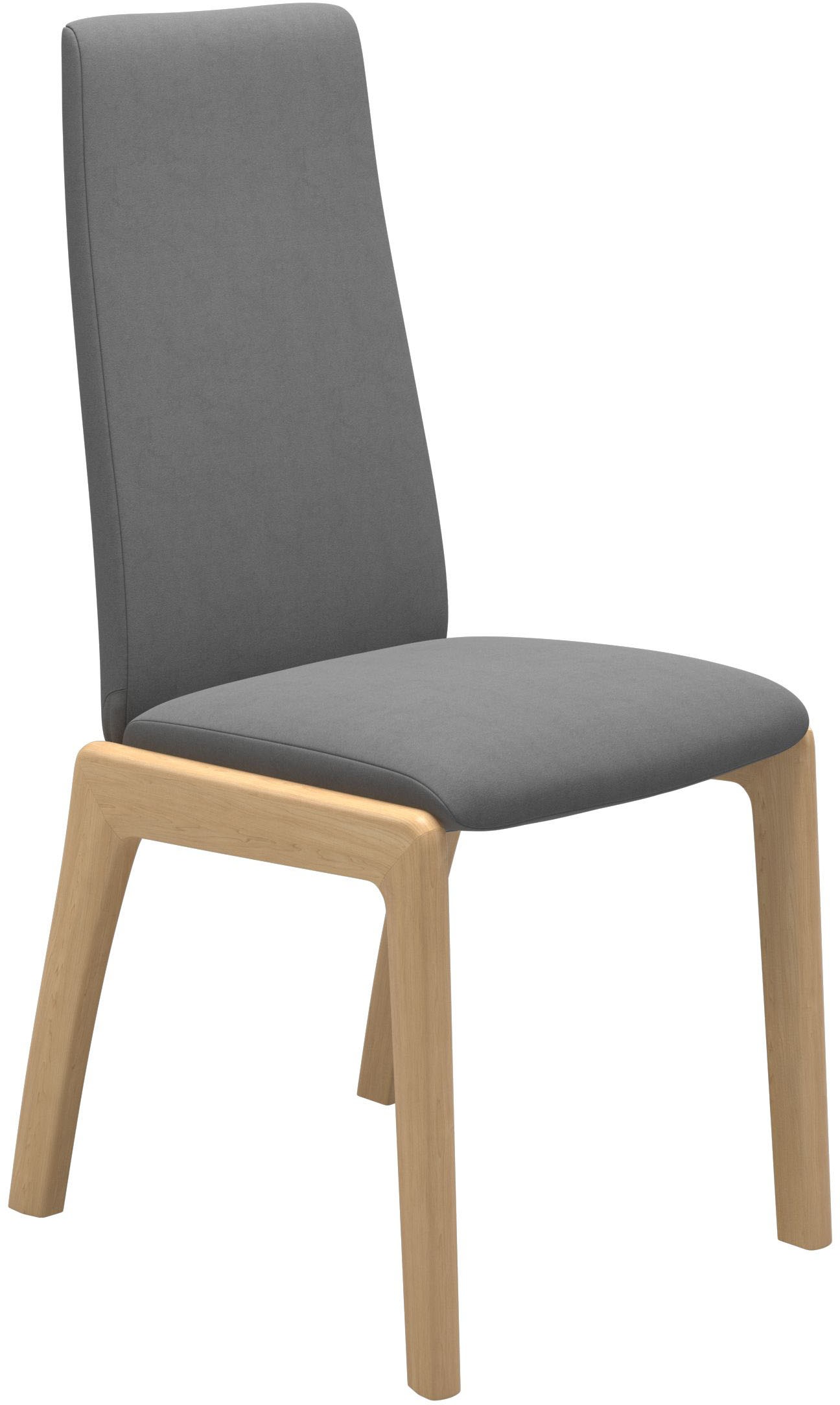 Stressless® Polsterstuhl »Laurel«, Microfaser DINAMICA, High Back, Größe M, mit abgerundeten Beinen in Eiche natur