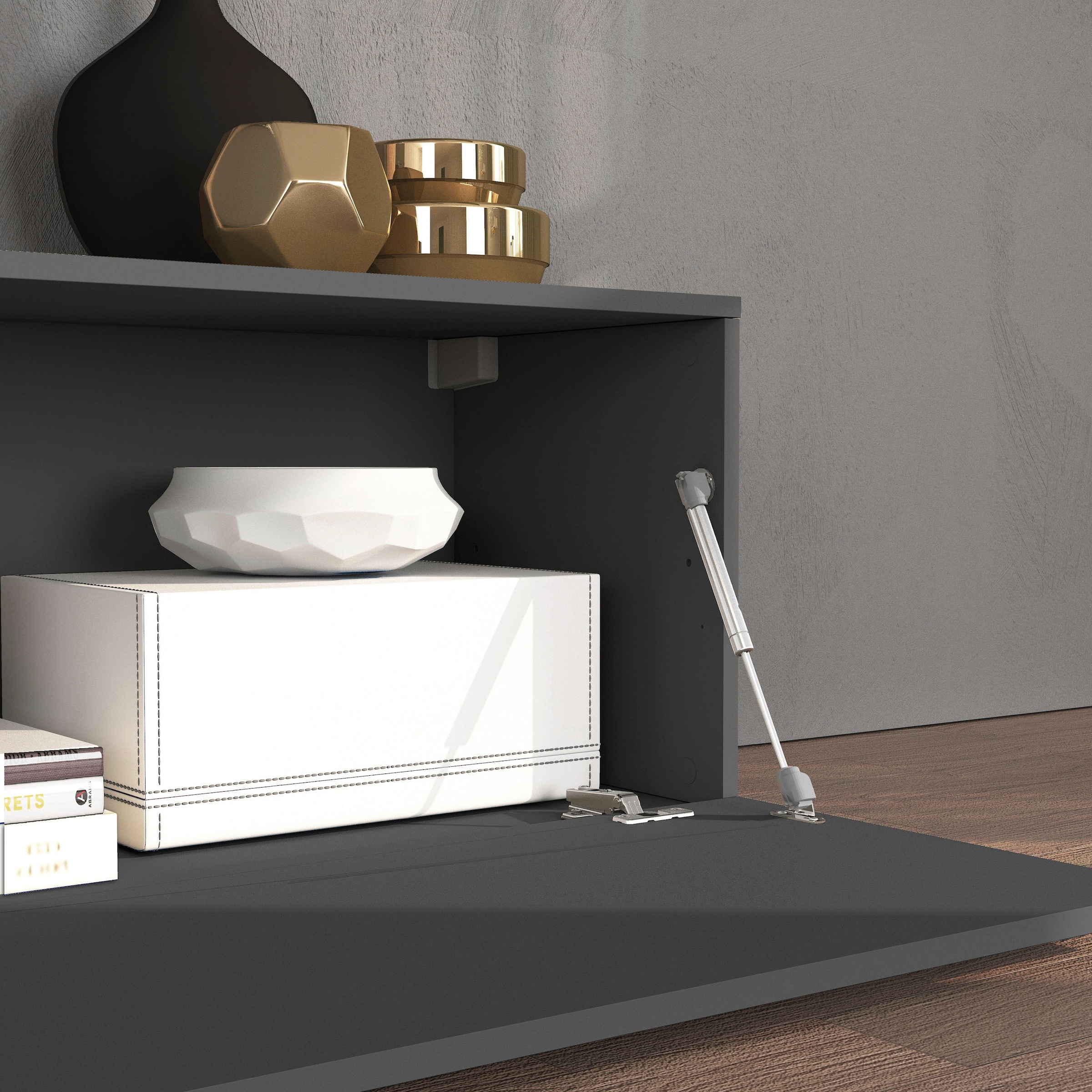 OTTO home Wohnwand »Chronos Wohnwand, Medienwand, 5-er set« Set, 5 Stk. tlg.