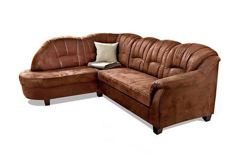 Home affaire Ecksofa »Budapest zeitlos & elegant, bequeme Armlehnen, L-Form günstig online kaufen