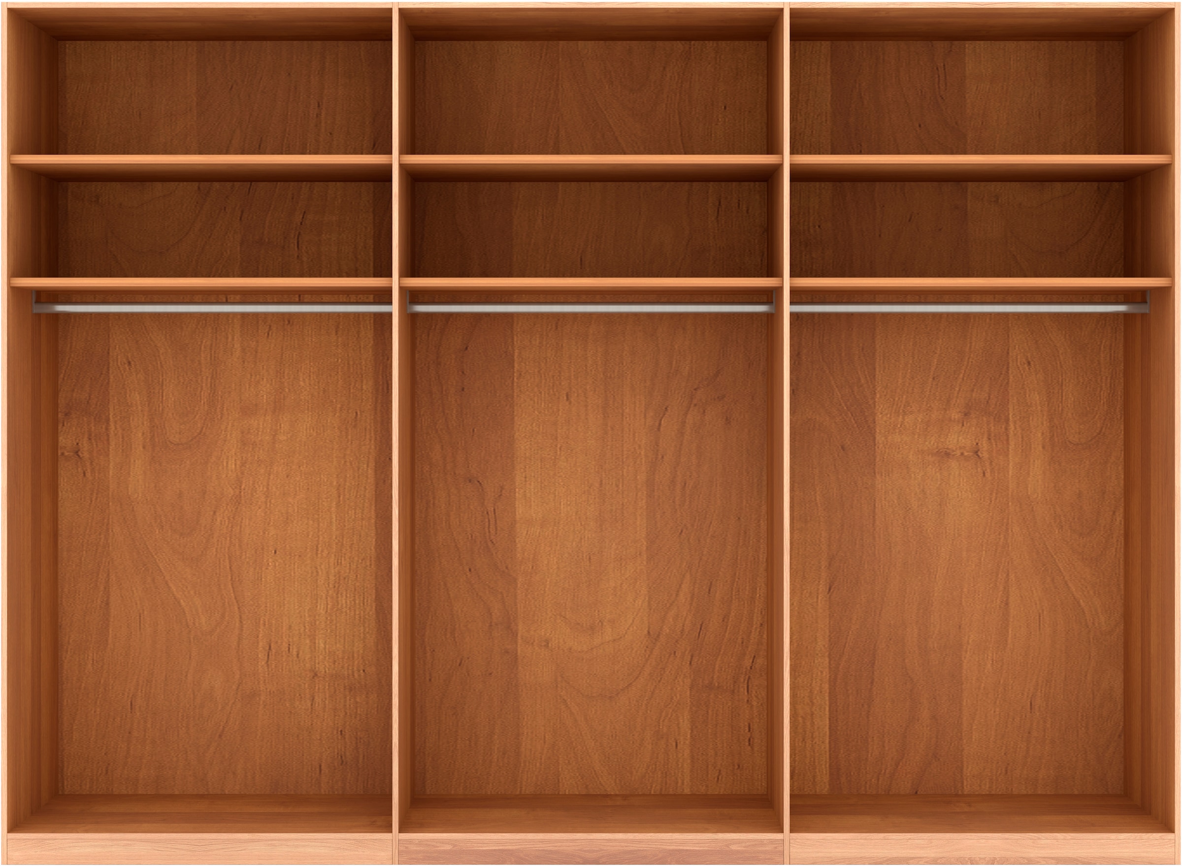 Musterring Drehtürenschrank »Sorrent, Kleiderschrank, teilmassiv Eiche«, (mit Türdämpfern, in 5 Breiten & 2 Höhen, extra Böden, MADE IN GERMANY), Türen in Eiche massiv mit Absetzung in Schiefer, verschiedene Maße