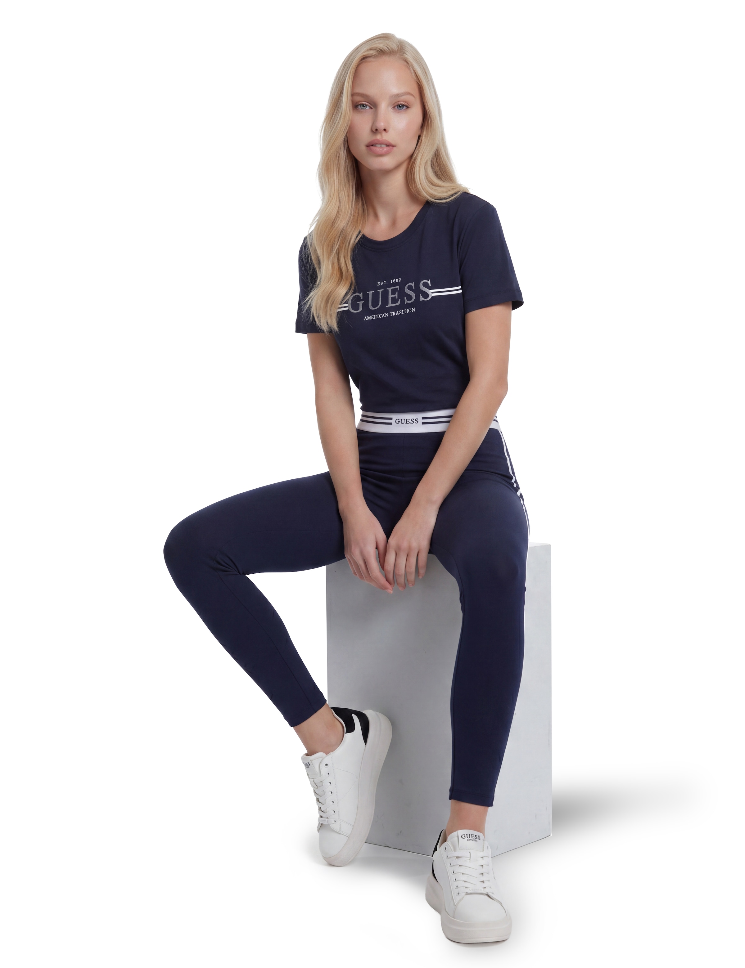 Guess Leggings »BRUNELLA«  Elastikbund mit Logoschriftzug