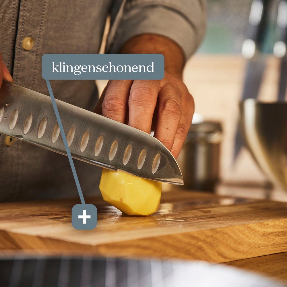 Siena Home Schneidebrett »Brescia«, (1 St.), 45° Griff, aus FSC®-zertifiziertem Eichenholz