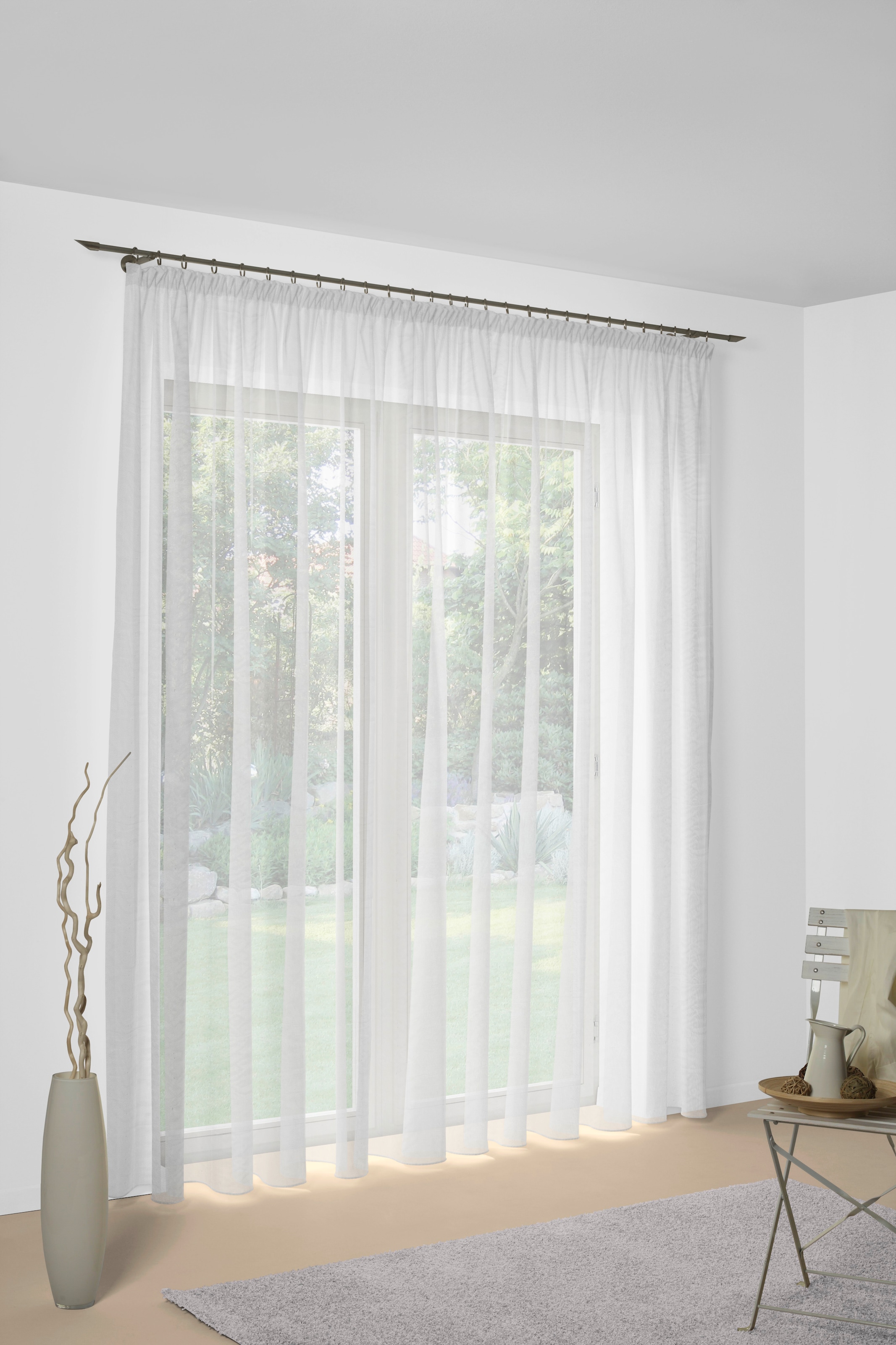 Wirth Gardine »Mara« Faltenband 1 Stk. tlg. Store günstig online kaufen