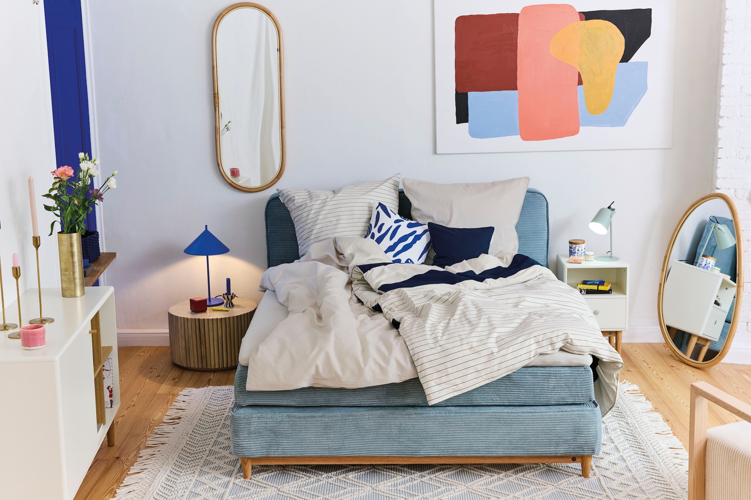TOM TAILOR HOME Bettwäsche »TWO-TONE SOLID COLORS in Gr. 135x200cm, 155x220cm oder 200x220cm«, new bedroom, Doppelnaht am Kissen