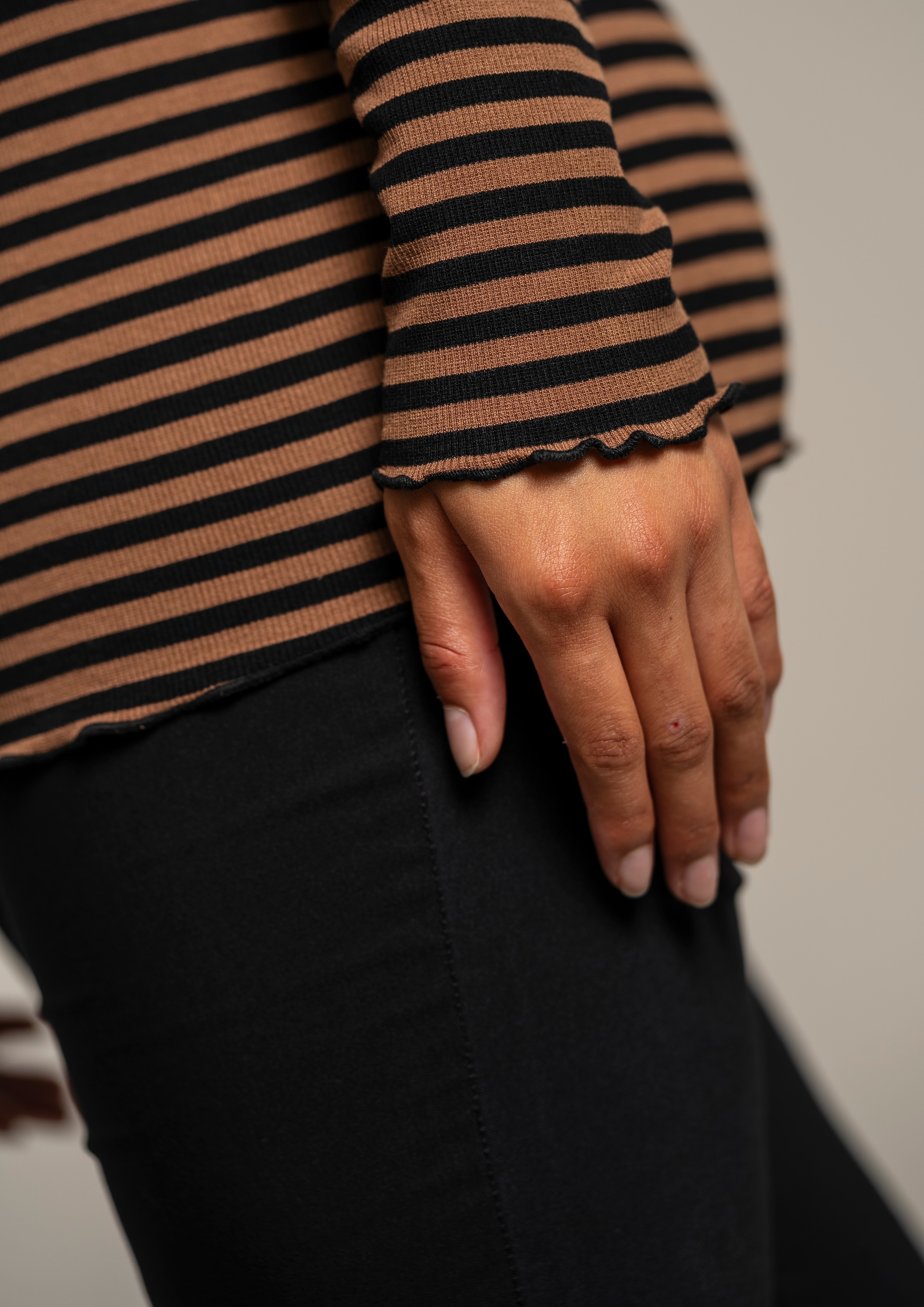 SANDGAARD Langarmshirt »SG147« mit Streifenmuster