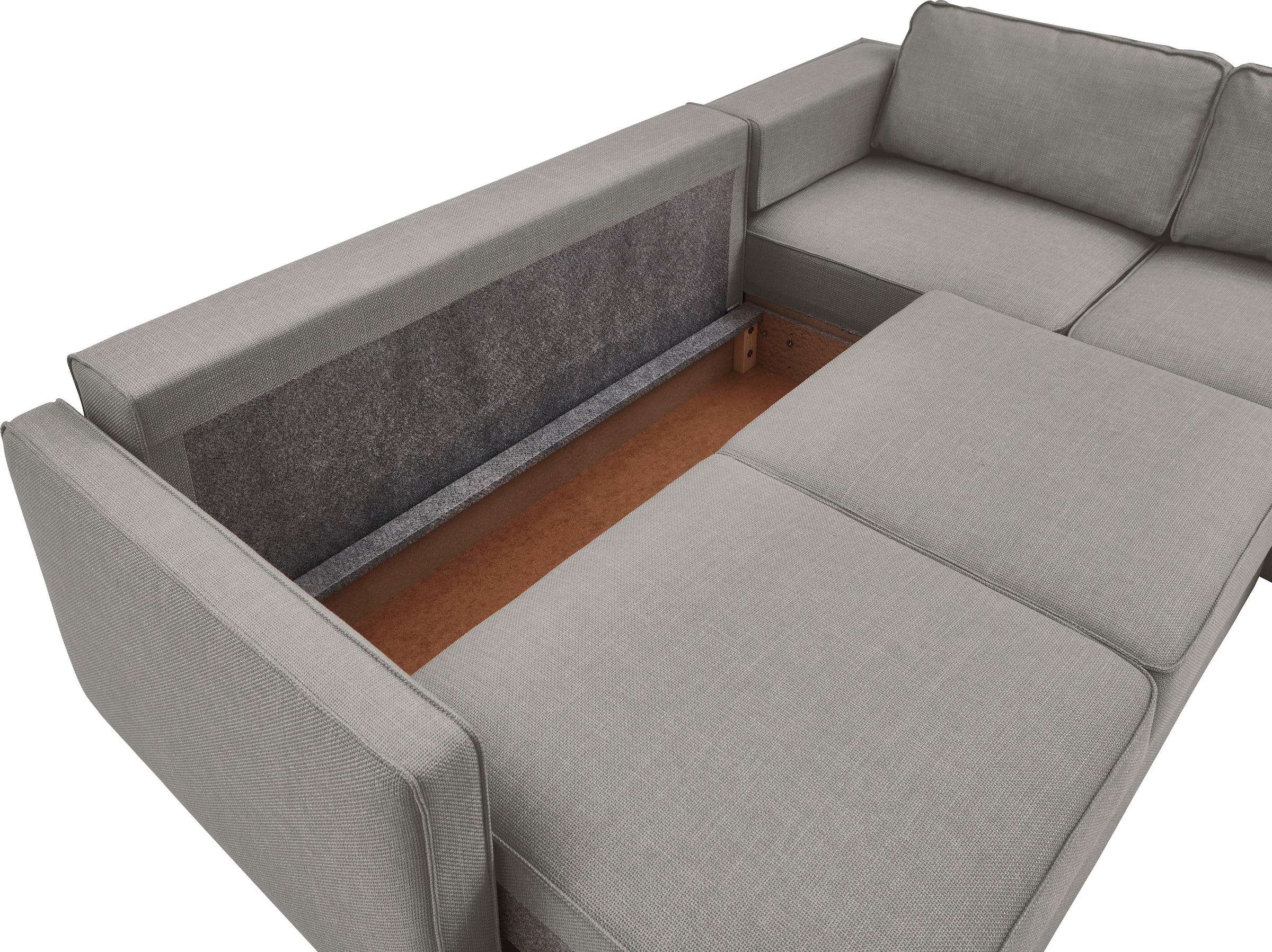 ATLANTIC home collection Schlafsofa »Chill« Ecksofa mit Bettfunktion und Bettkasten