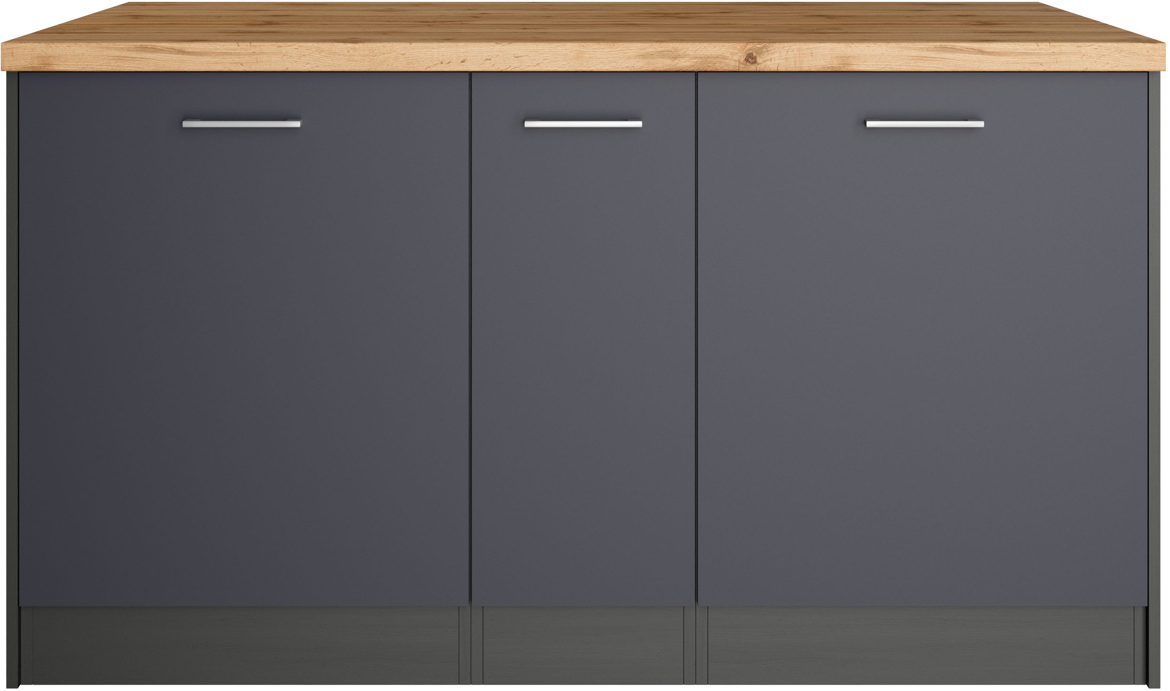 KOCHSTATION Kücheninsel »KS-Milan«, Stellmaß 153/100 cm, viel Stauraum, Lebensmittelpunkt: Küche