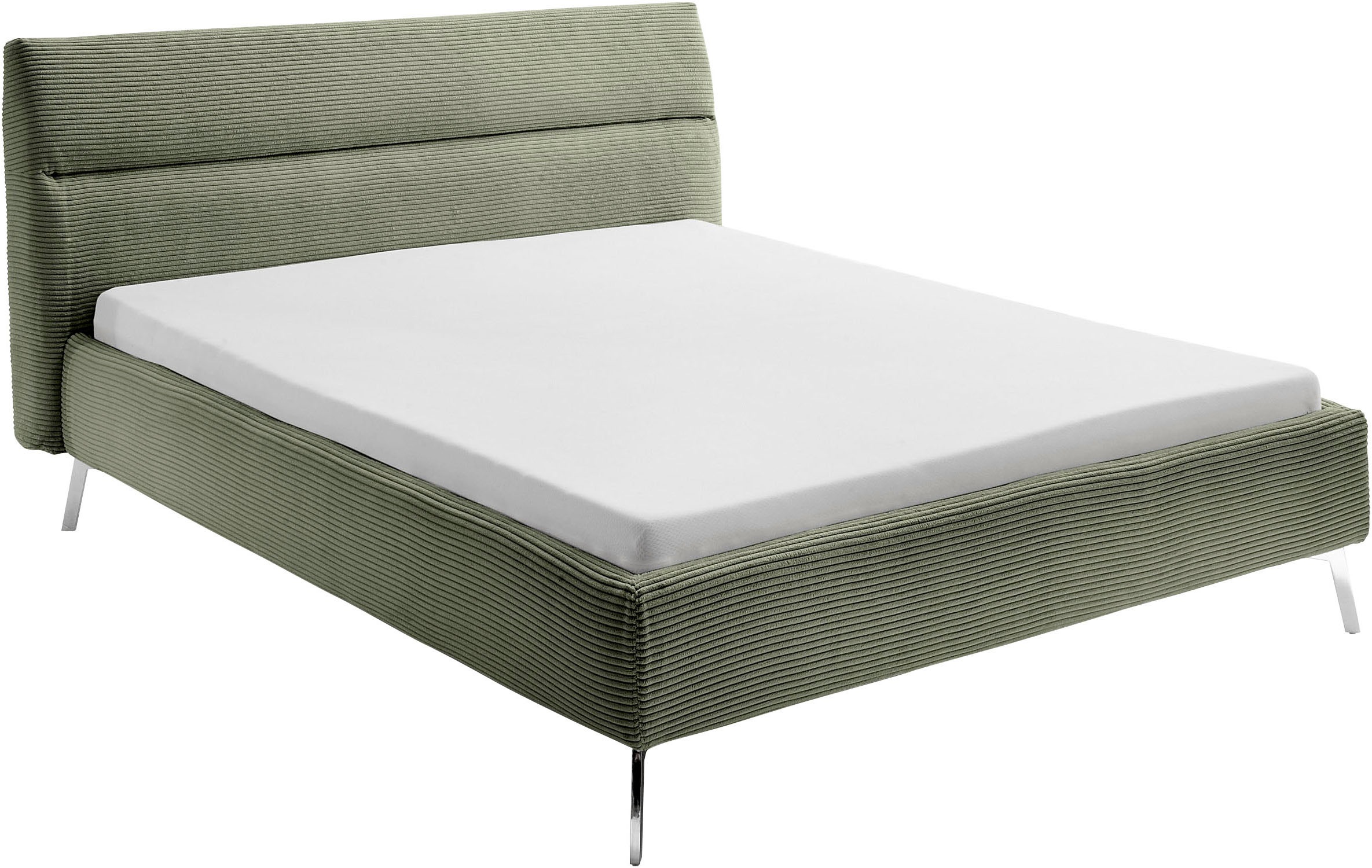 Home affaire Polsterbett »Elvo, weichgepolstertes Kopfteil, wahweise Überlä günstig online kaufen