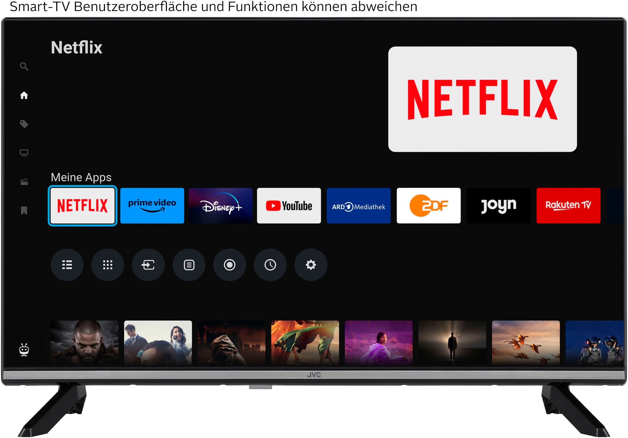 JVC LED-Fernseher »LT-32VH7555«, Smart-TV