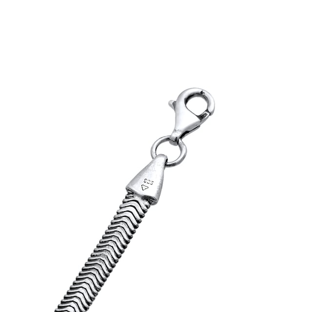 Kuzzoi Armband »Flach Elegant Schlangenkette Fischgräte 925 Silber« kaufen