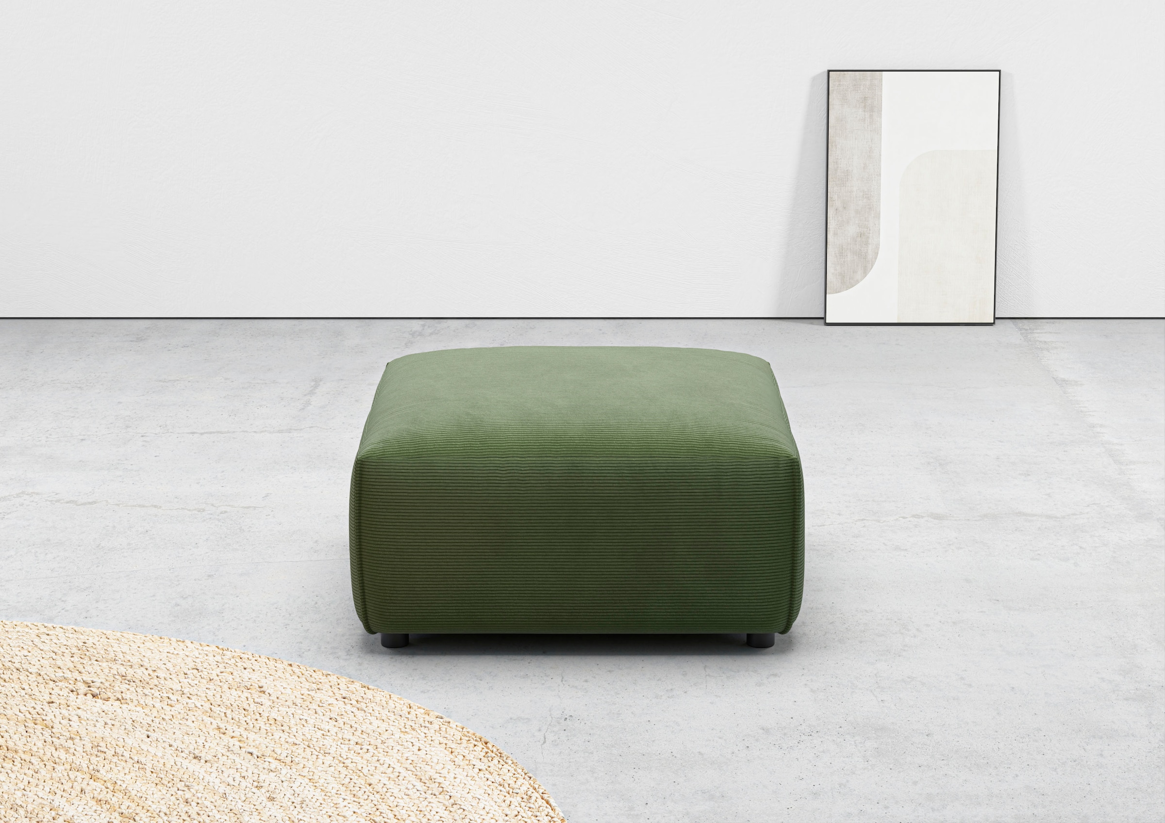 Home affaire Hocker »Glimminge auch in Breitcord, Feincord und Easy care-Be günstig online kaufen