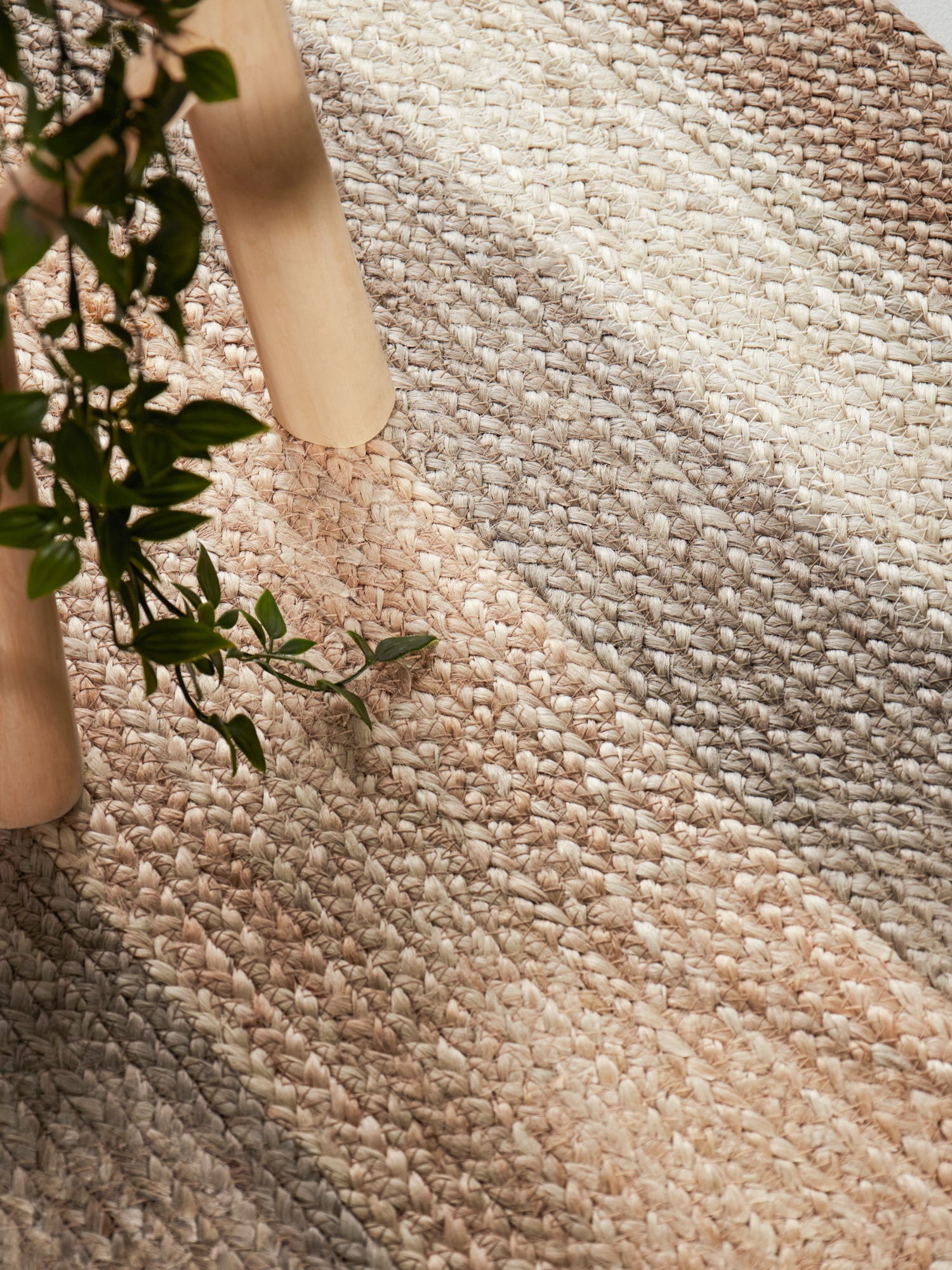 HANSE Home Teppich »Juno Fusion  Juteteppich« rechteckig 9 mm Höhe Jute, Shape, Handgemacht, Wohnzimmerteppich, Naturteppich, Wohnzimmer