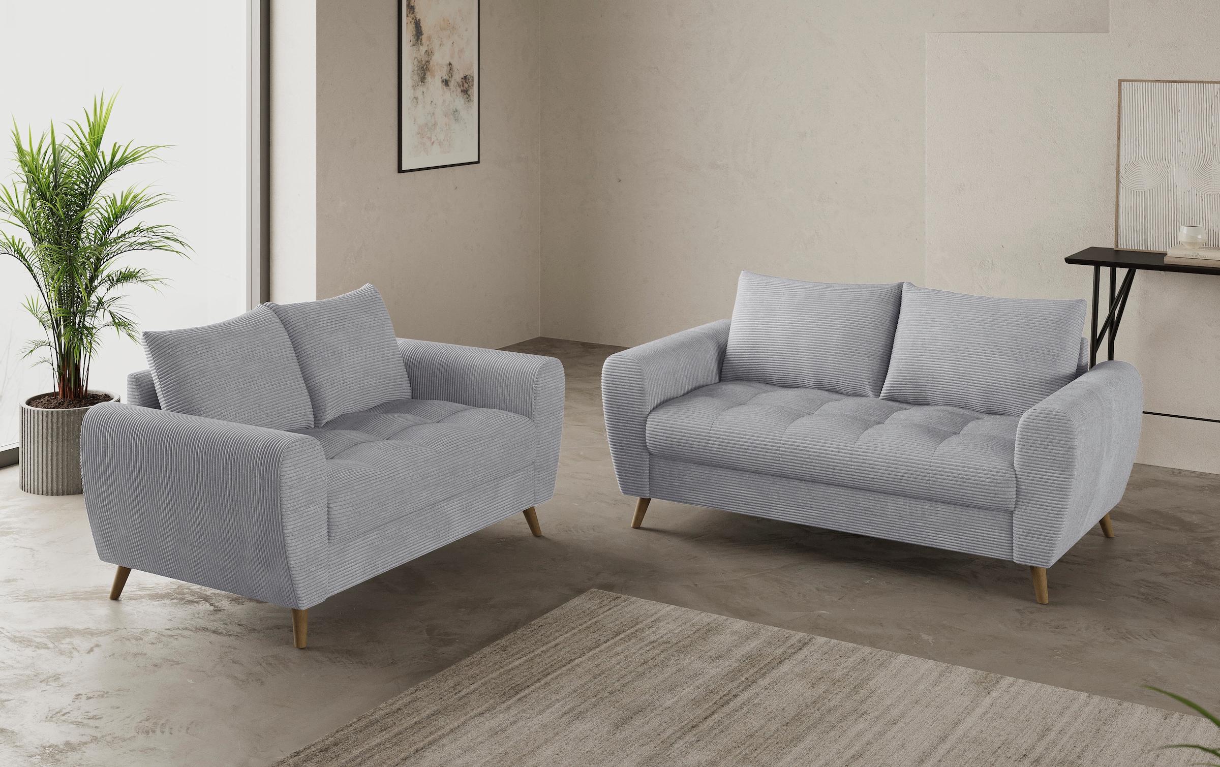 Mr. Couch 2,5-Sitzer »Blackburn II«, Mit Kaltschaumpolsterung bis 140 kg belastbar