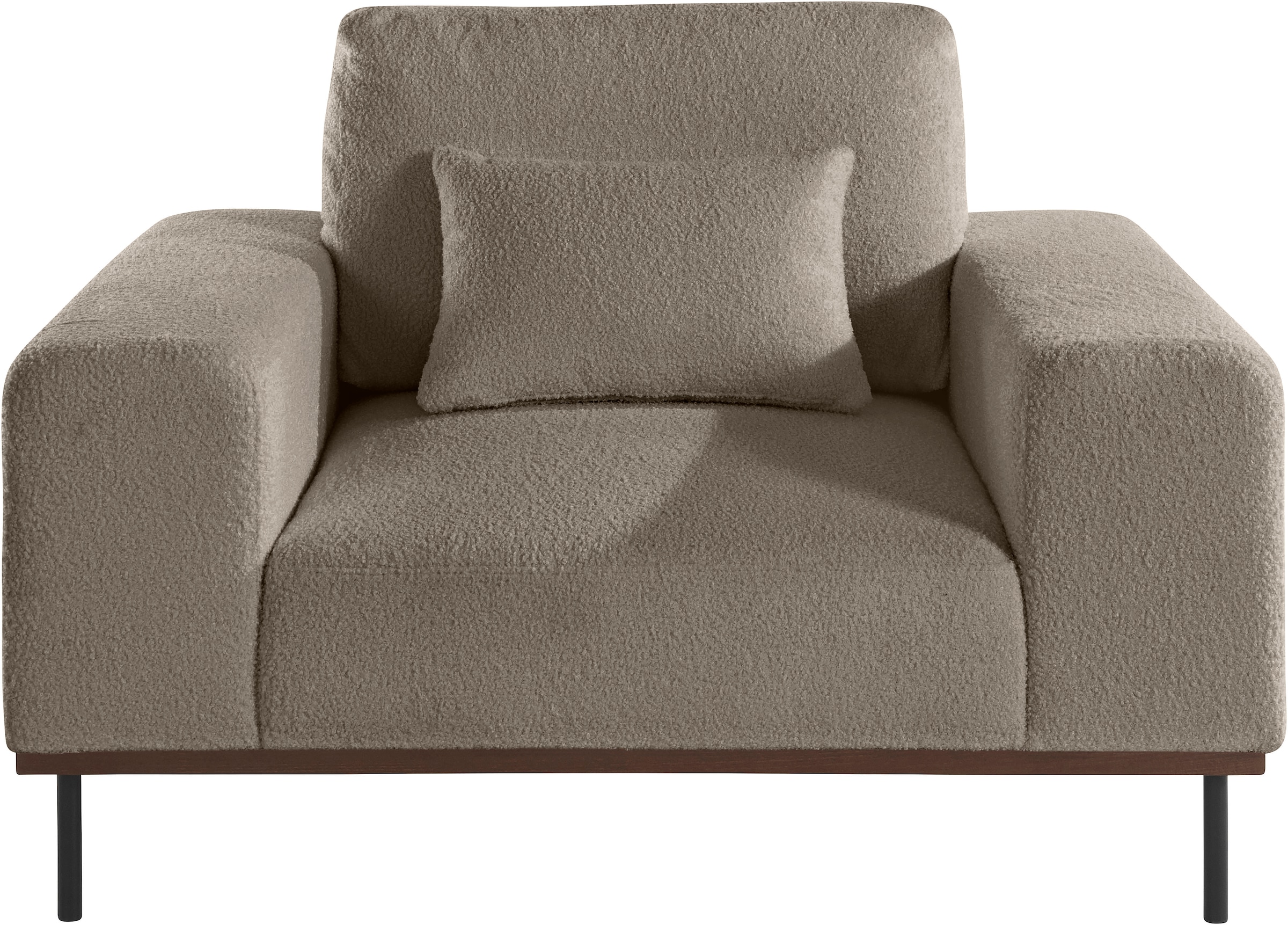 andas Loveseat "Mikael Sessel", gebeizter Holzrahmen; passend zur Serie Mik günstig online kaufen