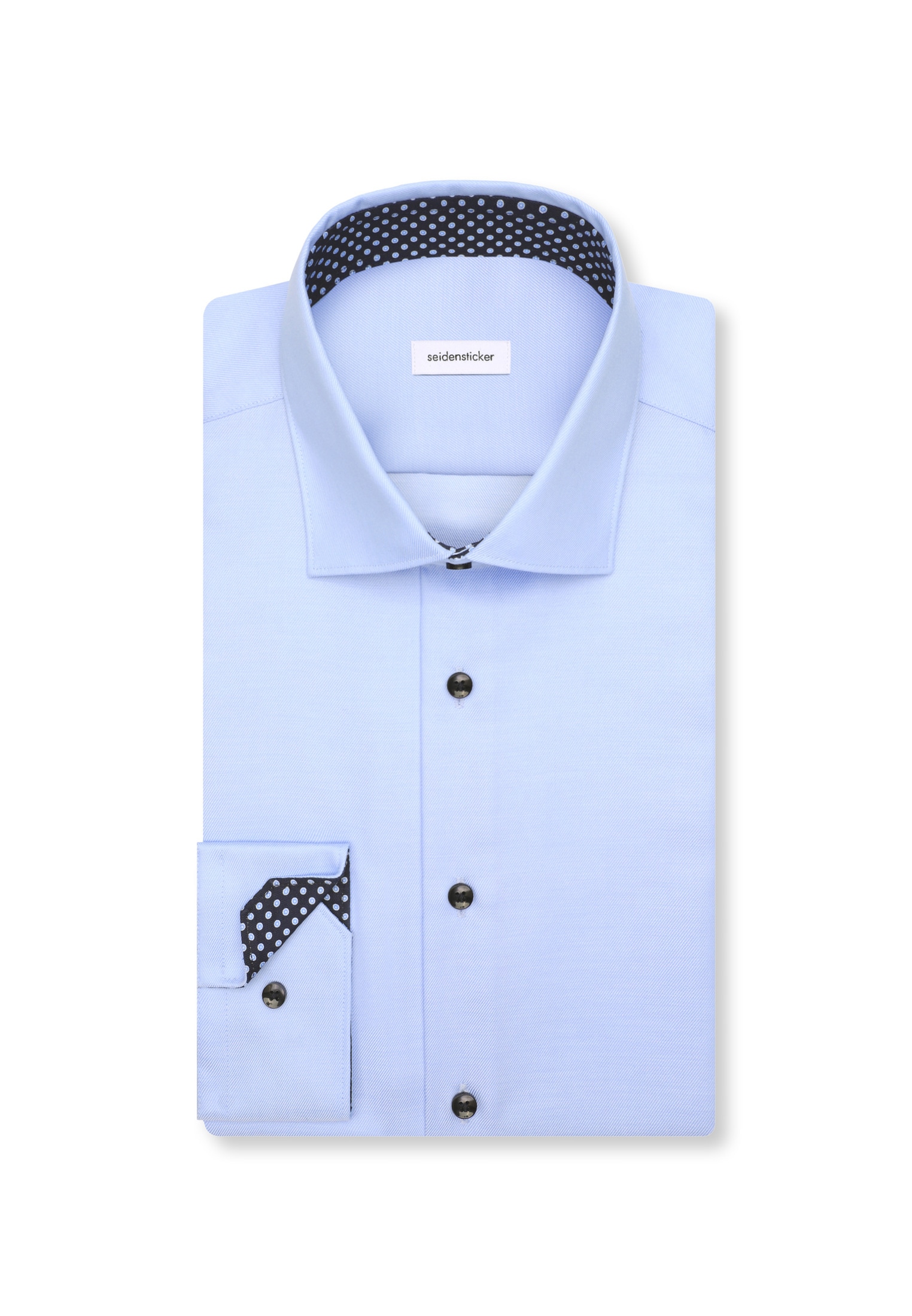 seidensticker Businesshemd »Schwarze Rose« X-Slim 1/1 Kentkragen Uni