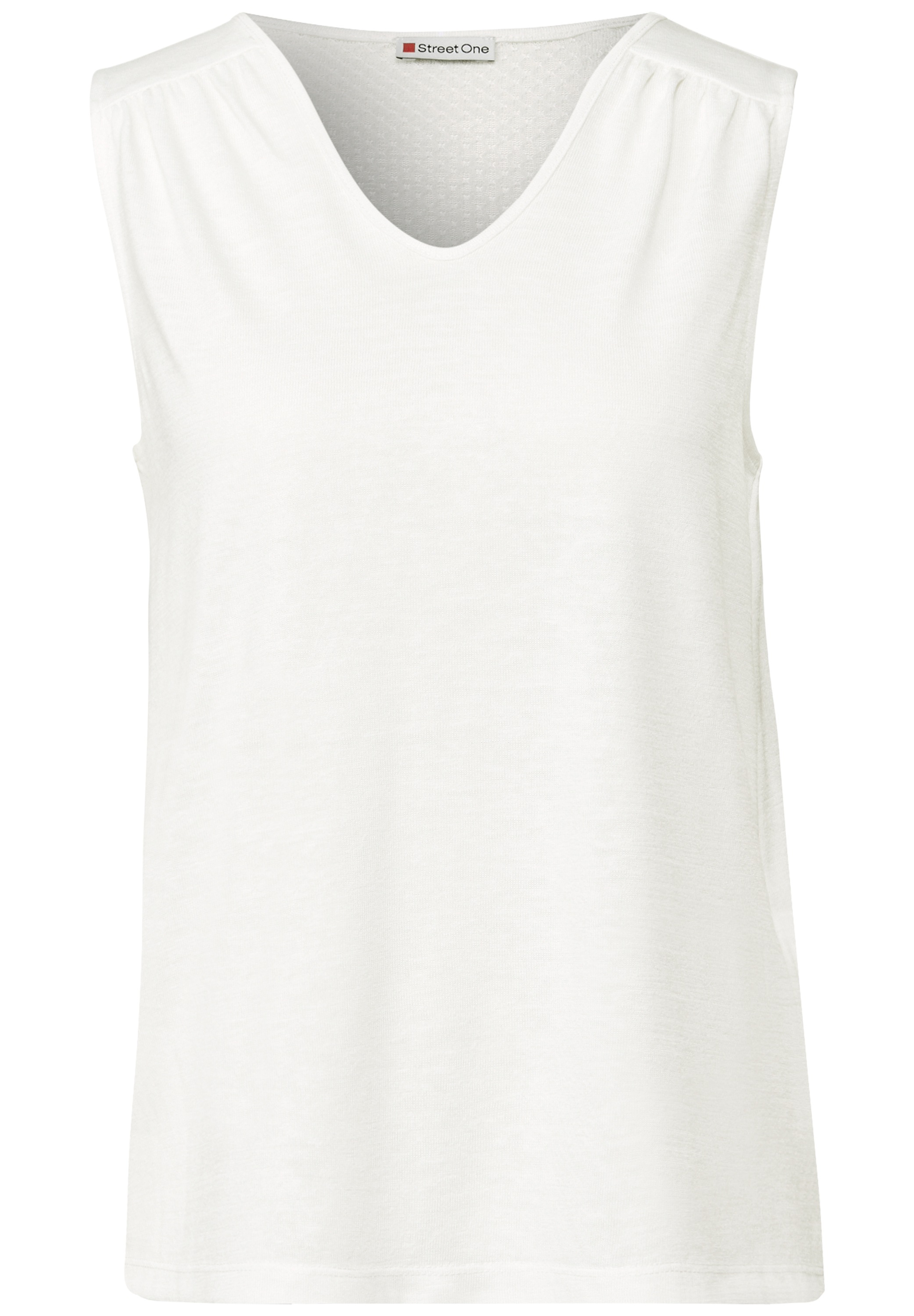 STREET ONE Shirttop, mit Spitze